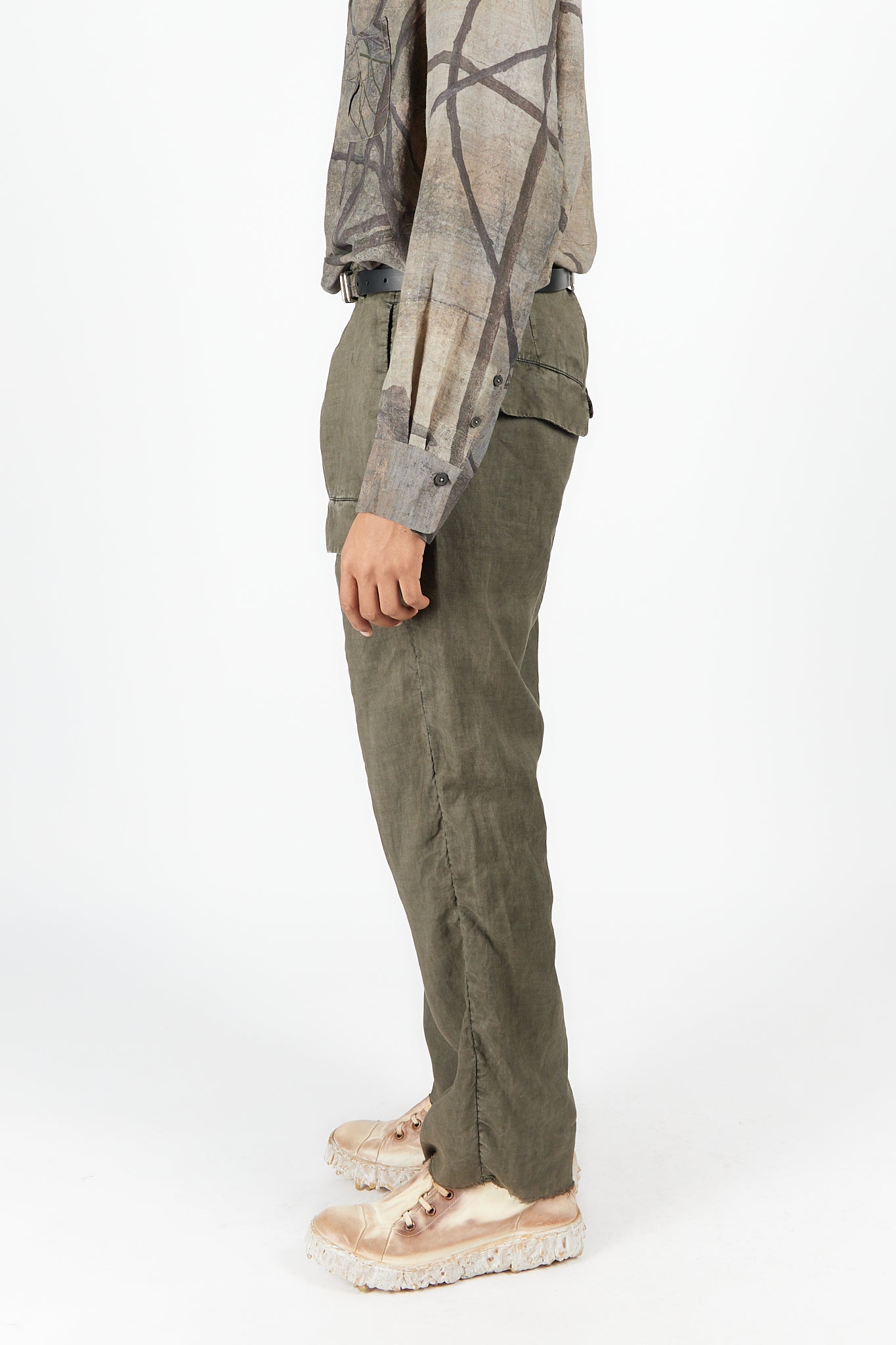 Wide Leg Aviator Pants