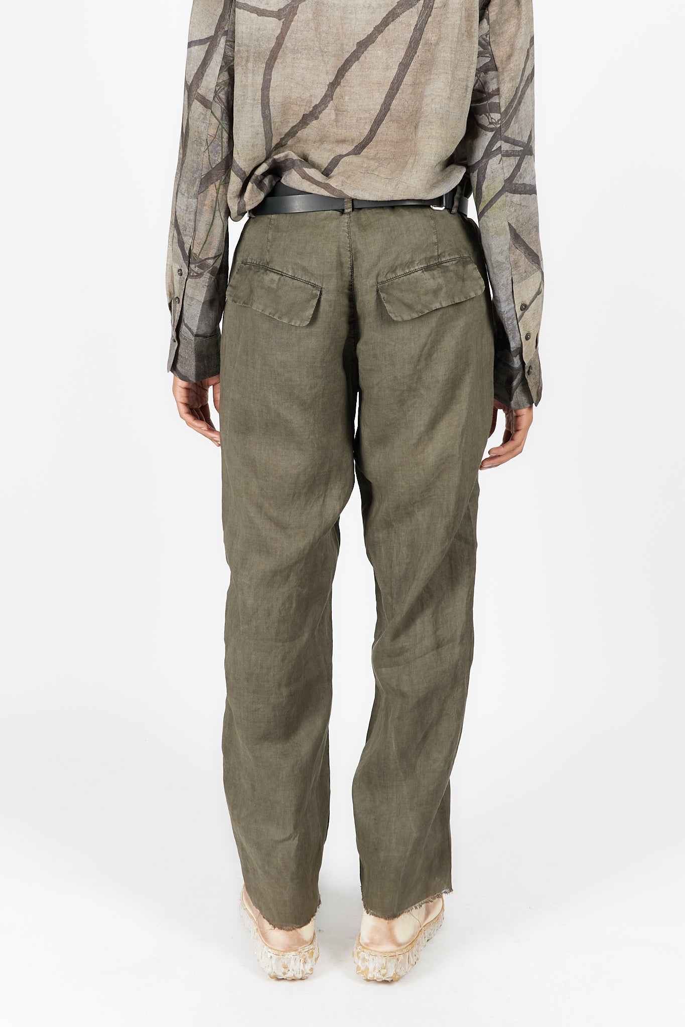 Wide Leg Aviator Pants