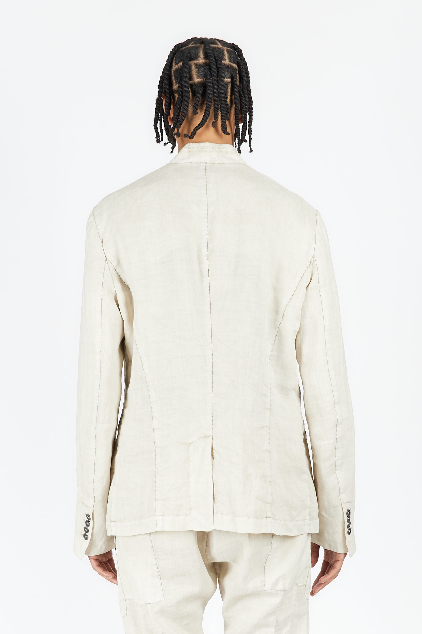 Collarless Jacket