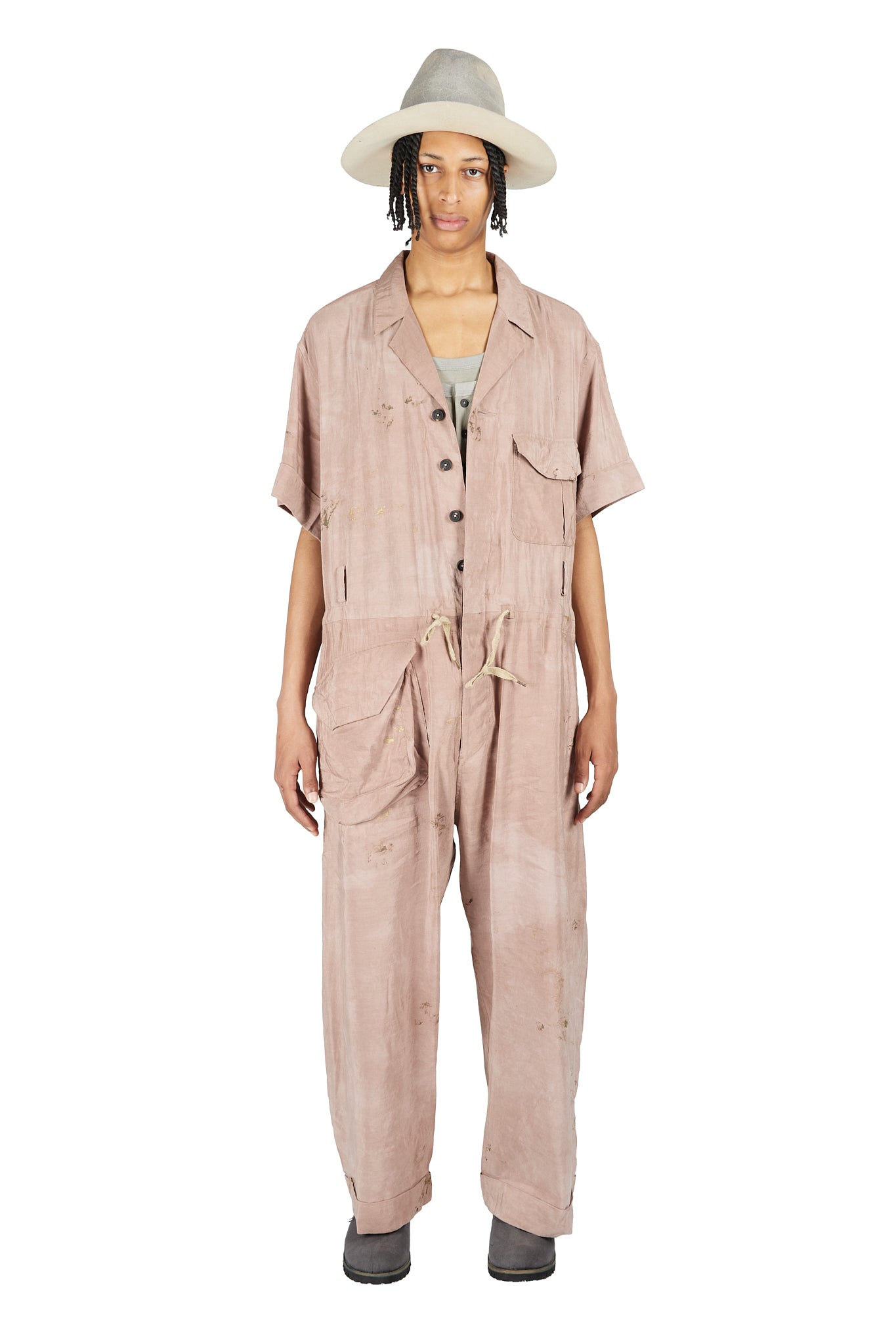 Short Sleeve Overalls