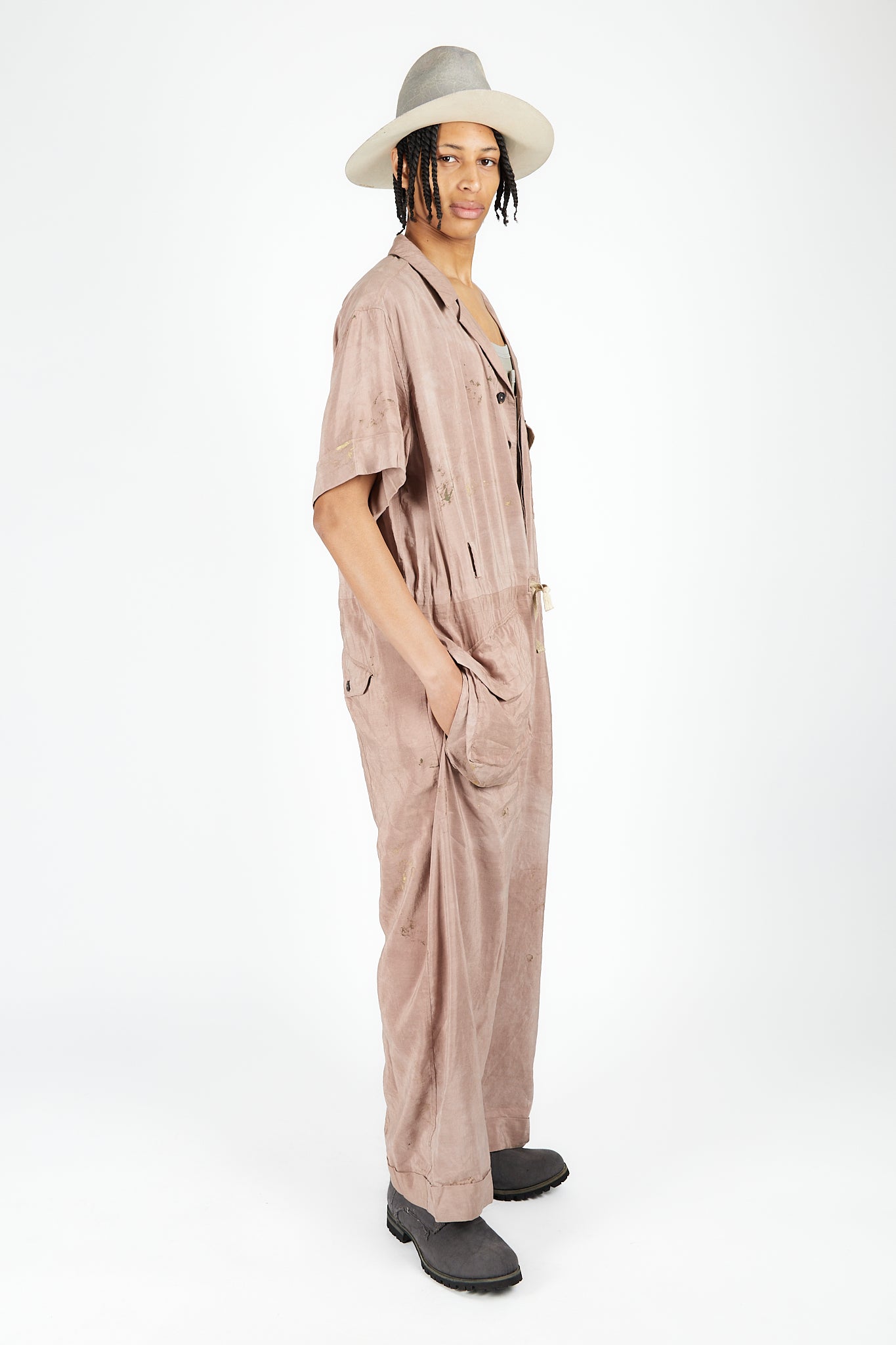 Short Sleeve Overalls