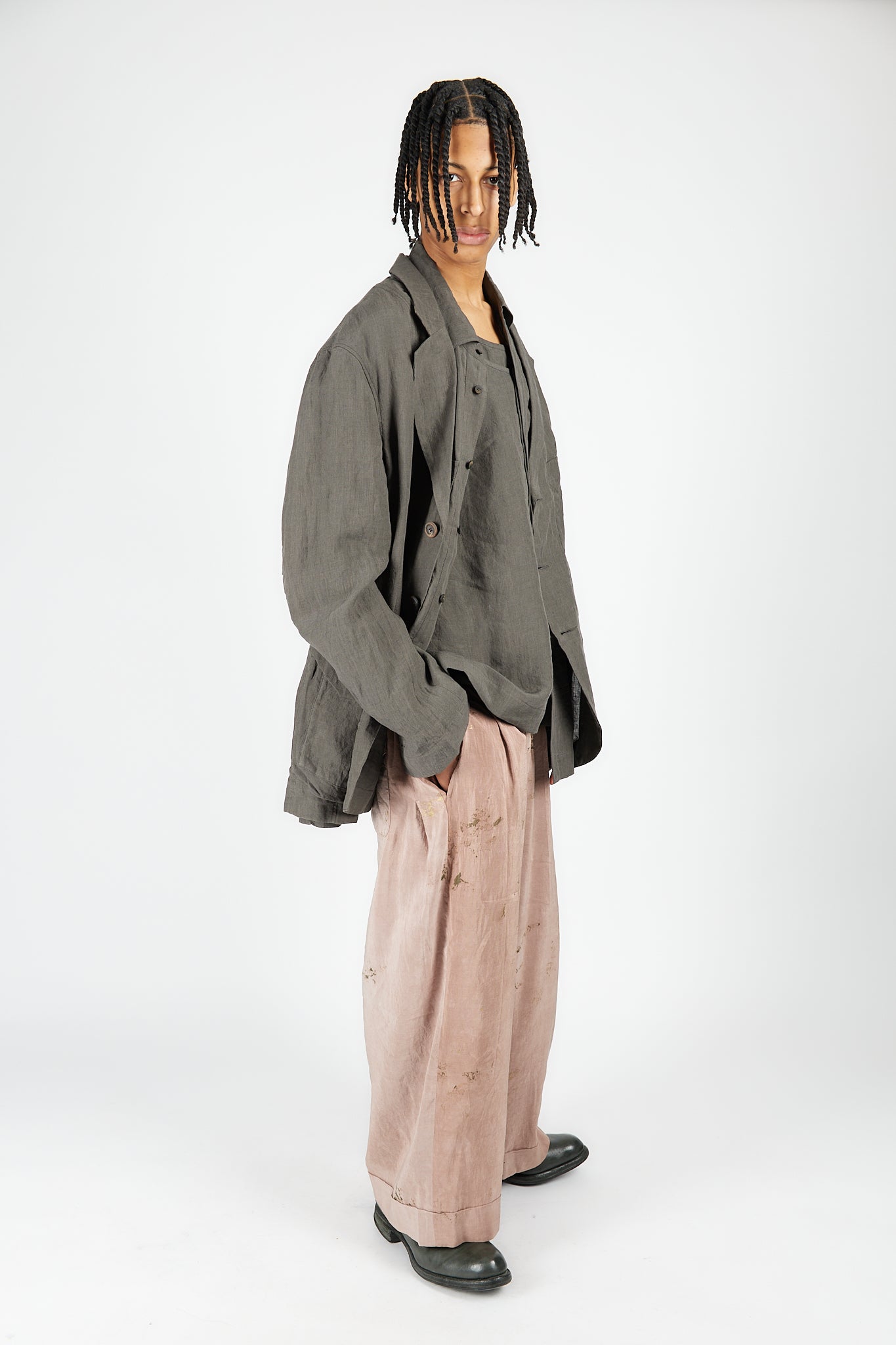 3 Button Long Jacket