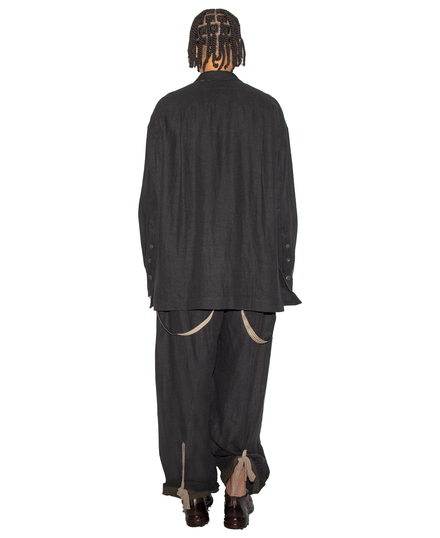 Double Breasted Long Blazer