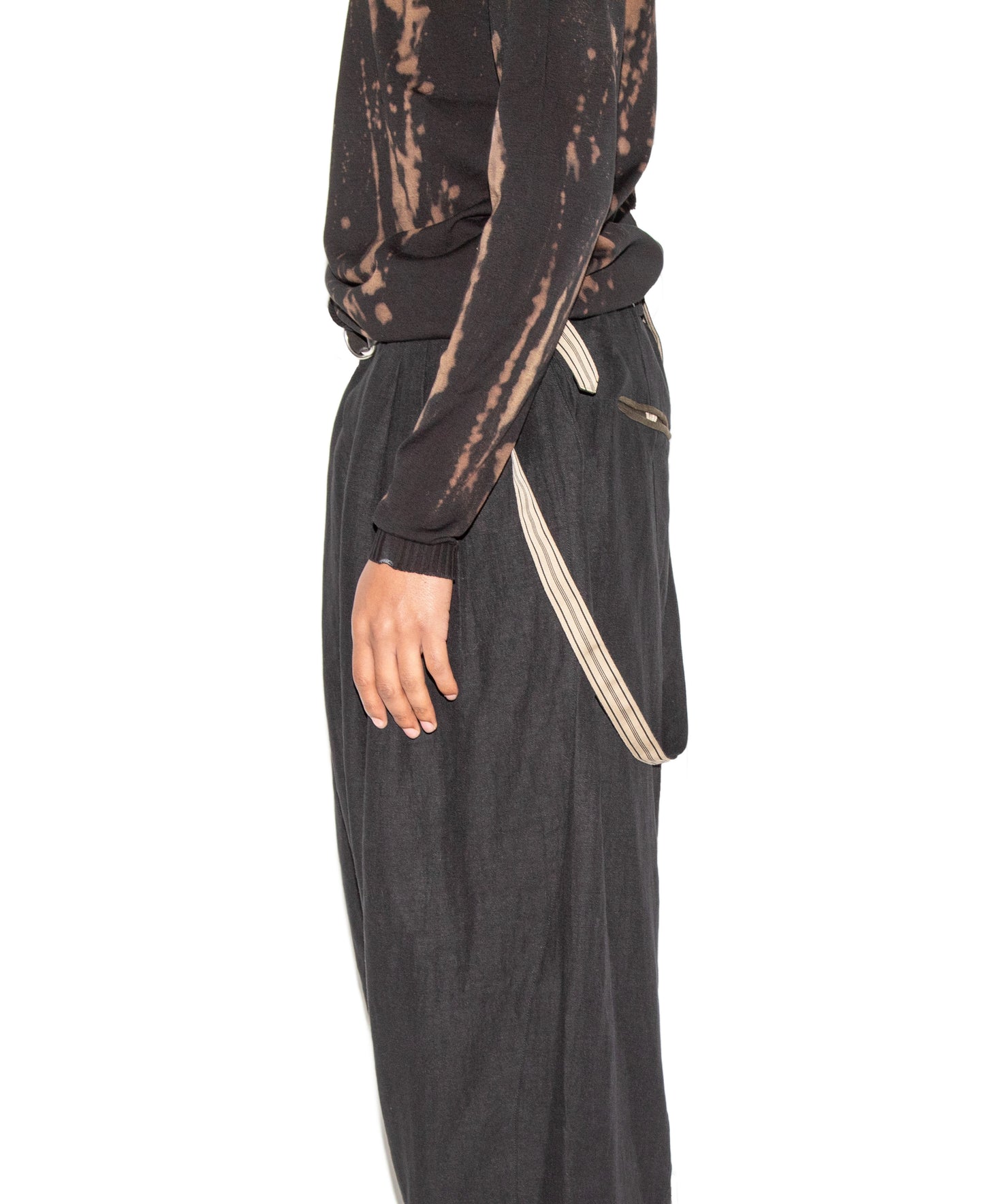 Detachable Suspender Trousers