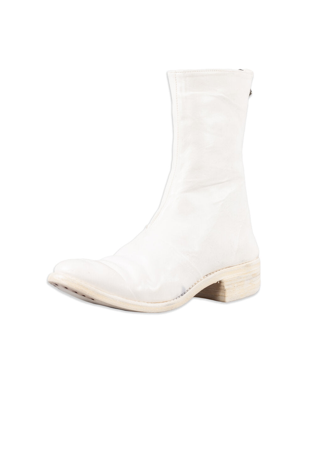 Object Dyed Lined Diagonal Zip Goodyear Boot