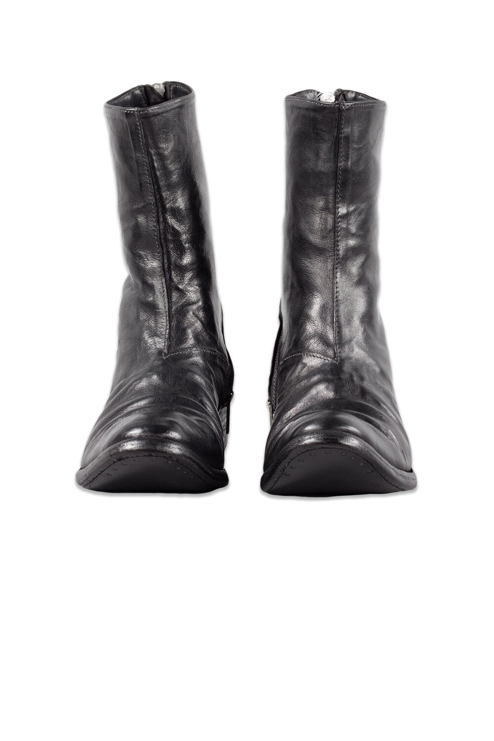 Object Dyed Lined Diagonal Zip Goodyear Boot