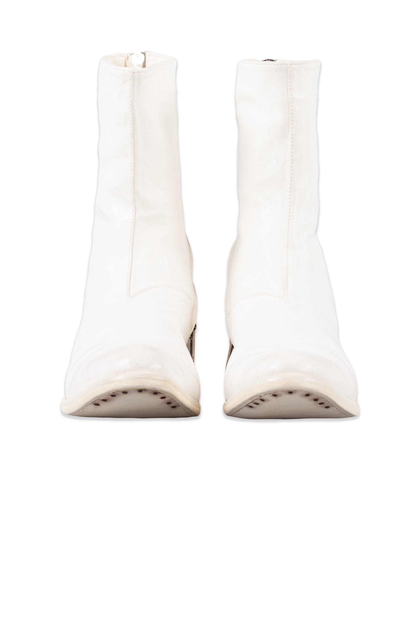 Object Dyed Lined Diagonal Zip Goodyear Boot