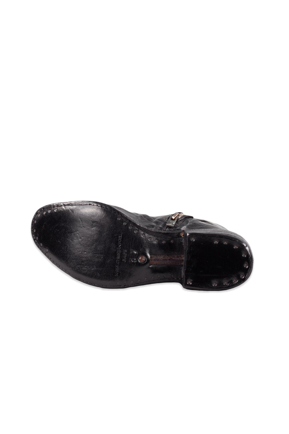 Object Dyed Lined Diagonal Zip Goodyear Boot