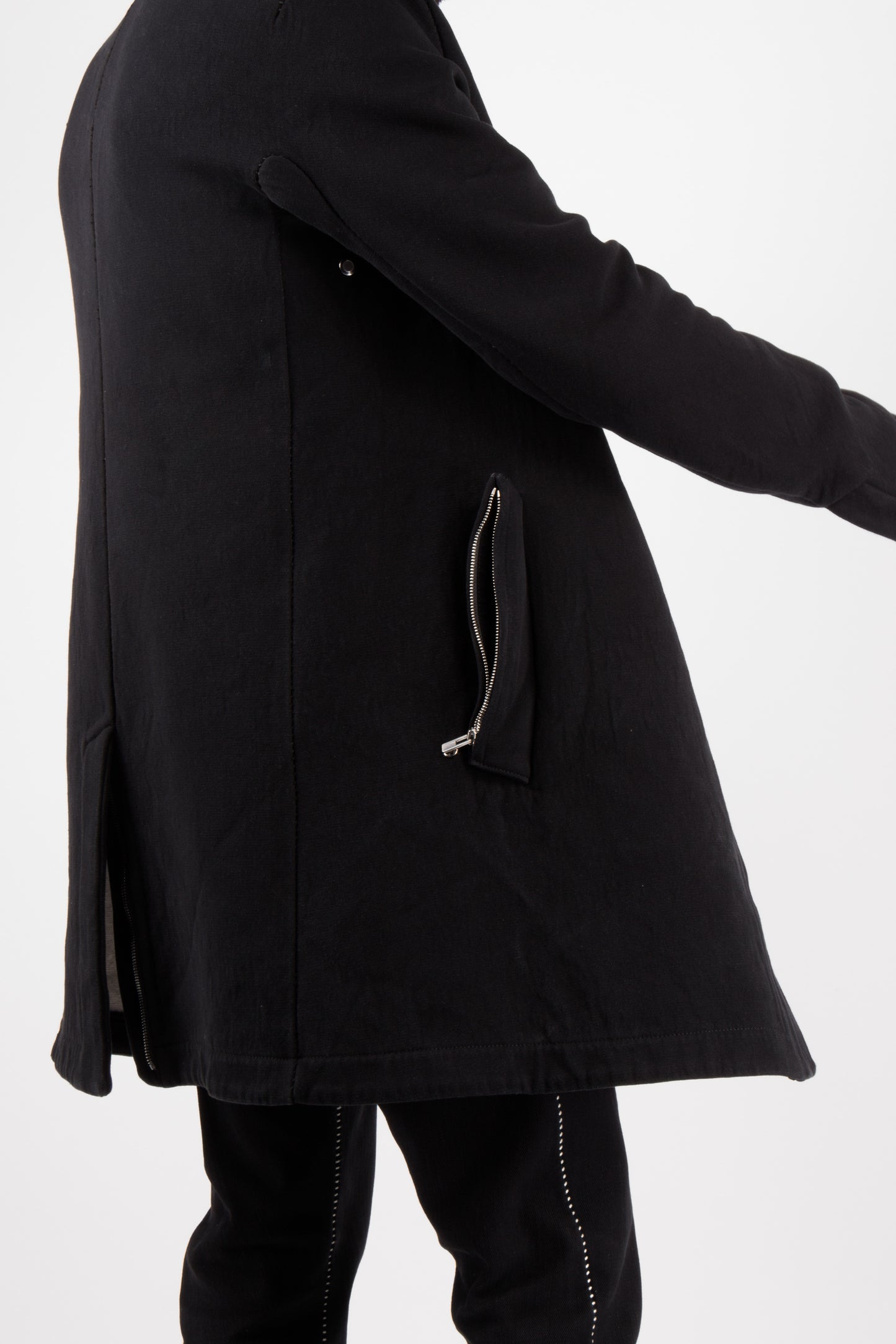 Unlined Visible Overlock Dead End Parka
