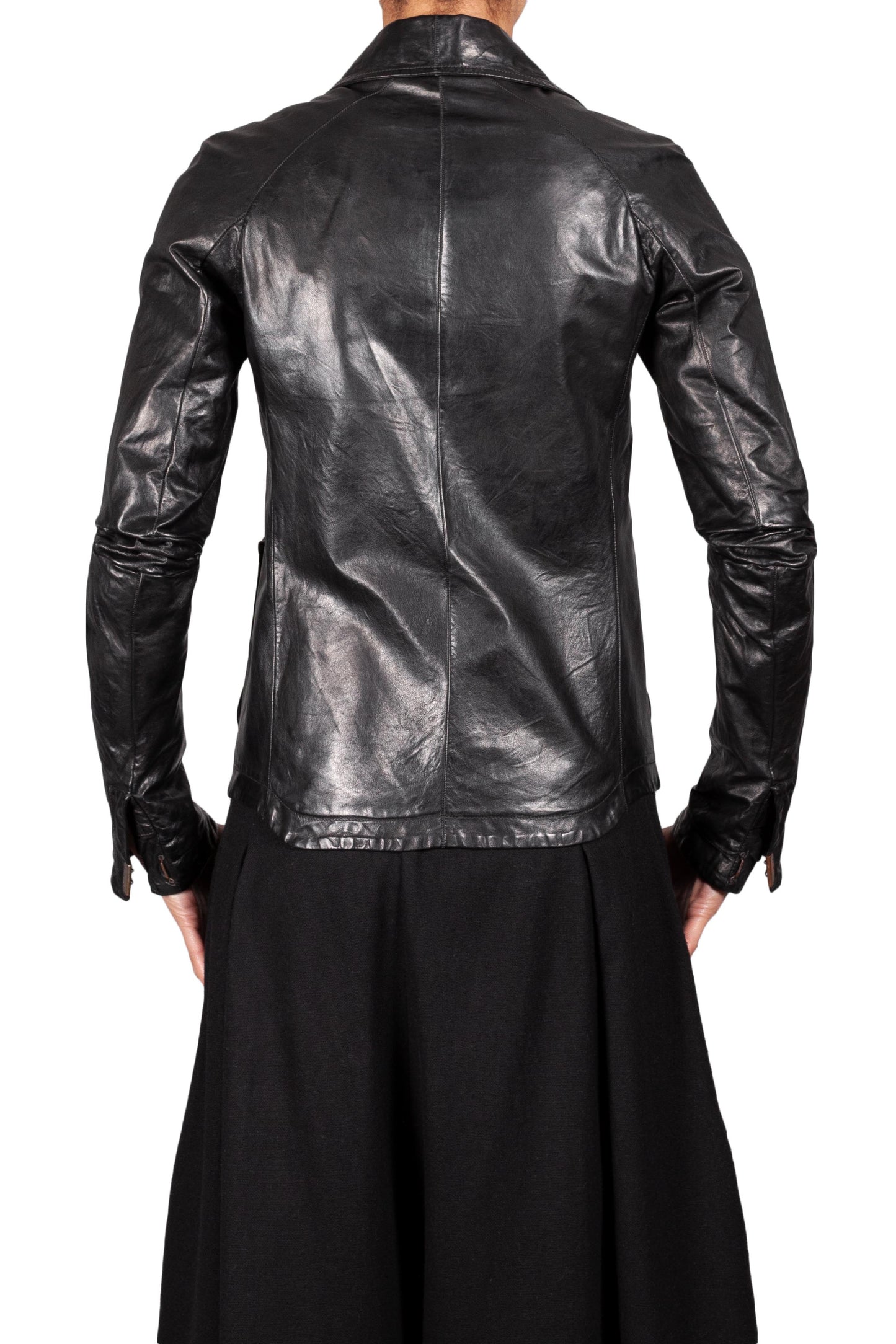 Object Dyed Lined Scarstitched Jacket