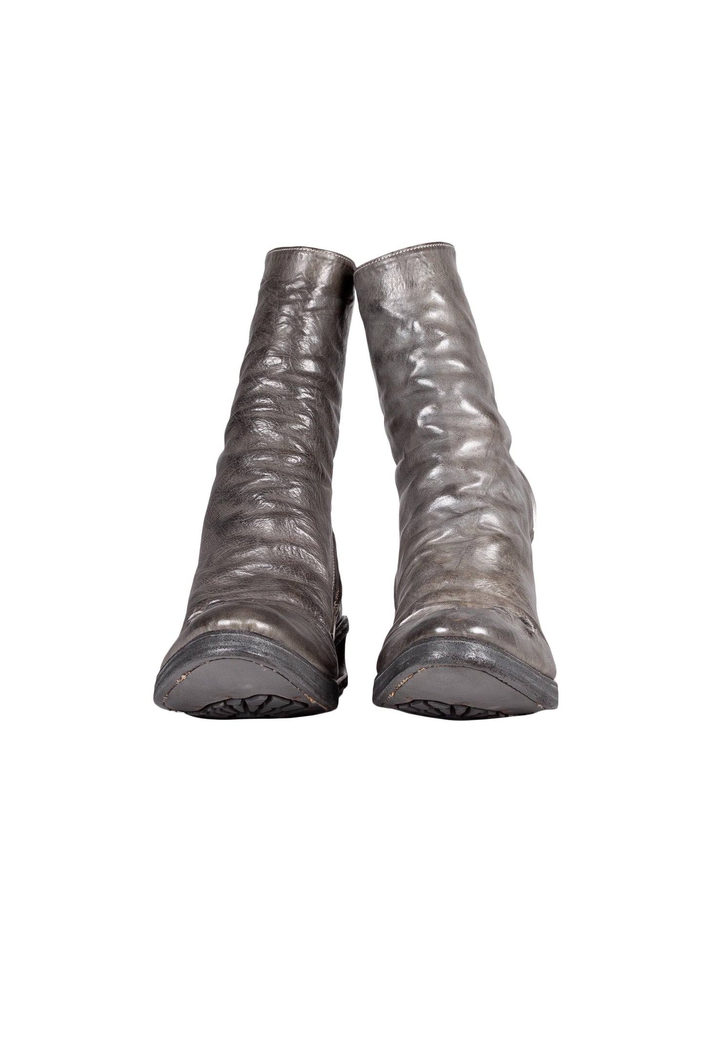 U-Sole Prosthetic Diagonal Zip Lined Goodyear Boot