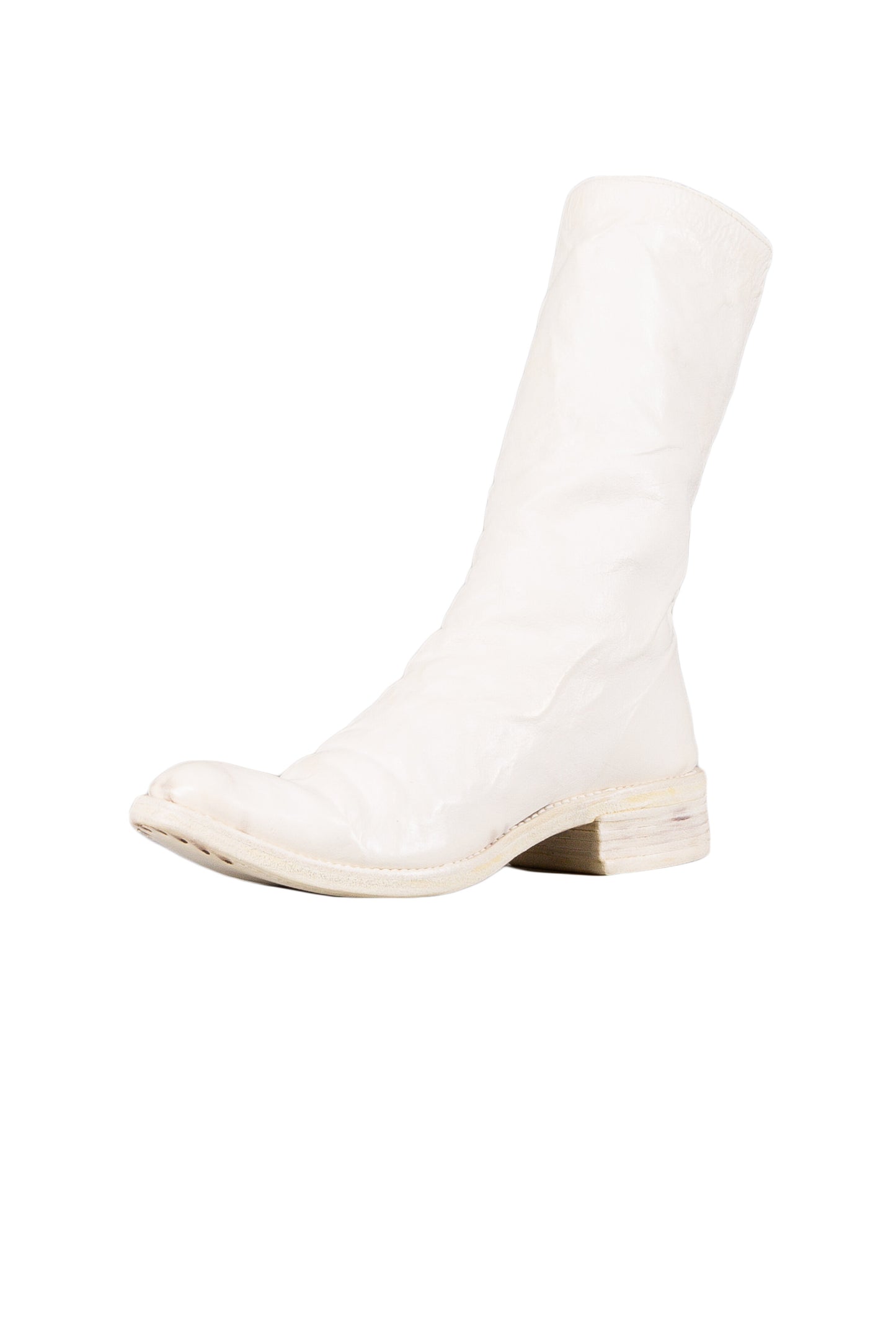 Object Dyed Lined Long Diagonal Zip Goodyear Boot