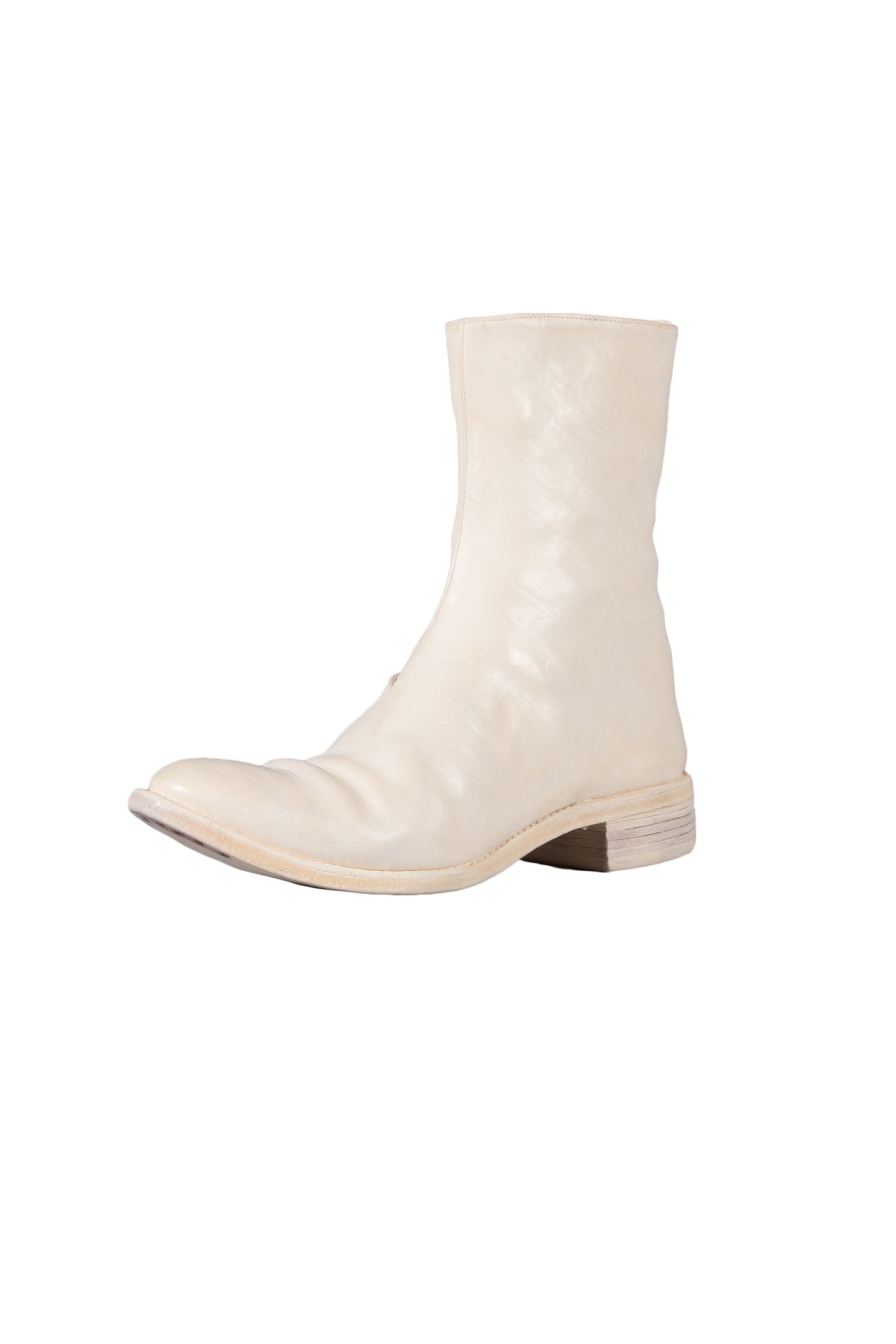 Object Dyed Lined Diagonal Zip Goodyear Boot