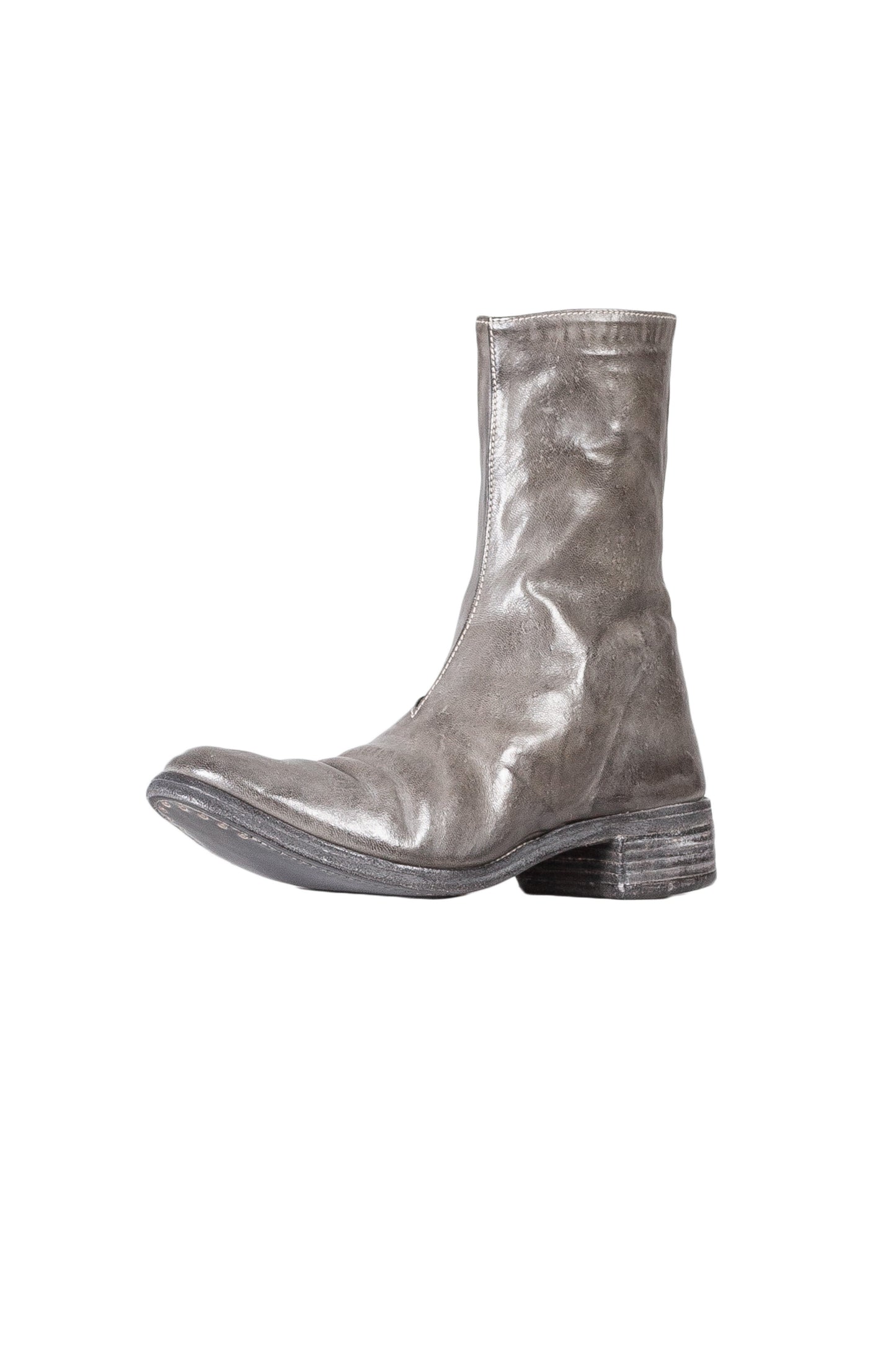 Object Dyed Lined Diagonal Zip Goodyear Boot