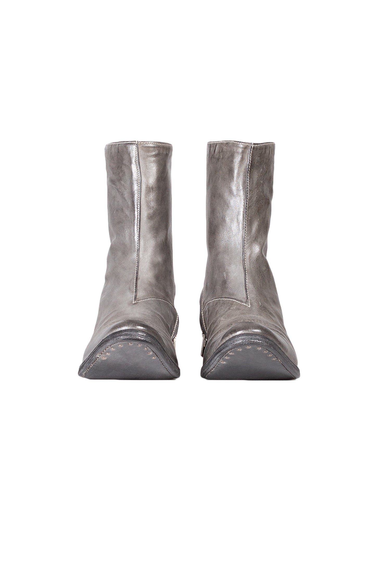 Object Dyed Lined Diagonal Zip Goodyear Boot