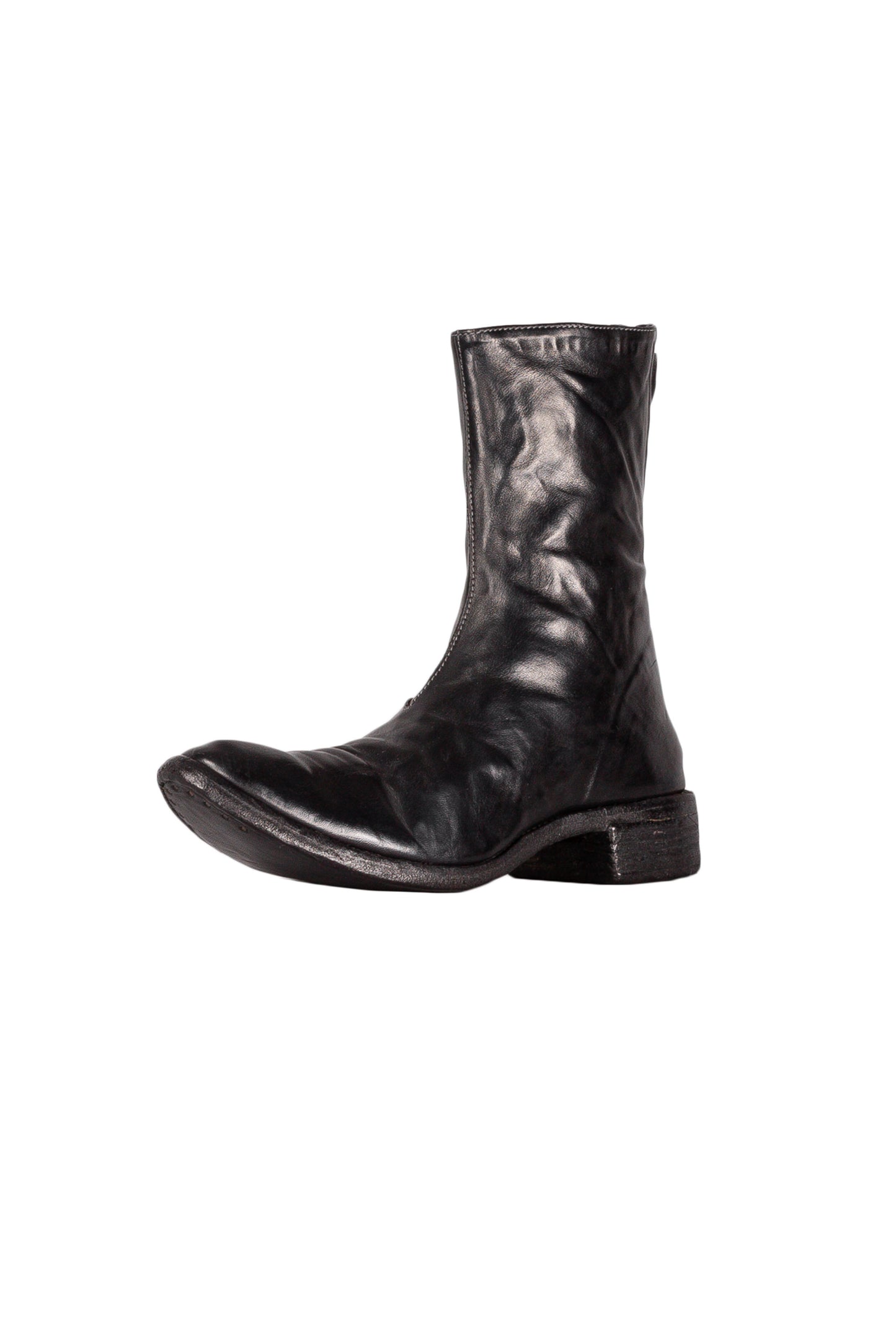 Object Dyed Lined Diagonal Zip Goodyear Boot