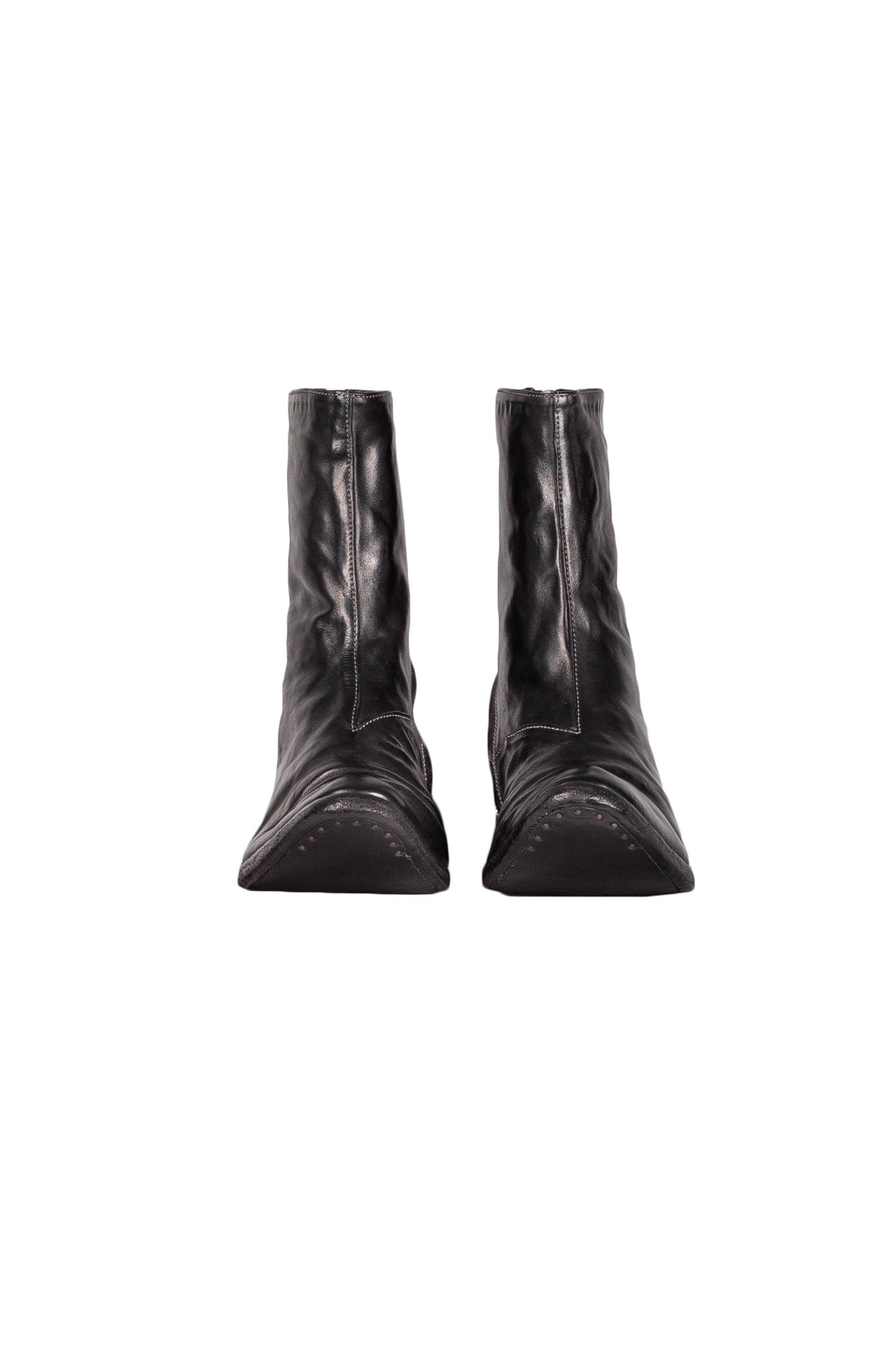Object Dyed Lined Diagonal Zip Goodyear Boot