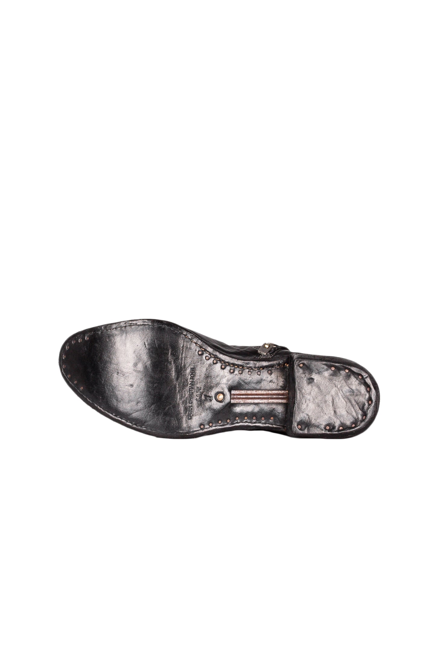 Object Dyed Lined Diagonal Zip Goodyear Boot