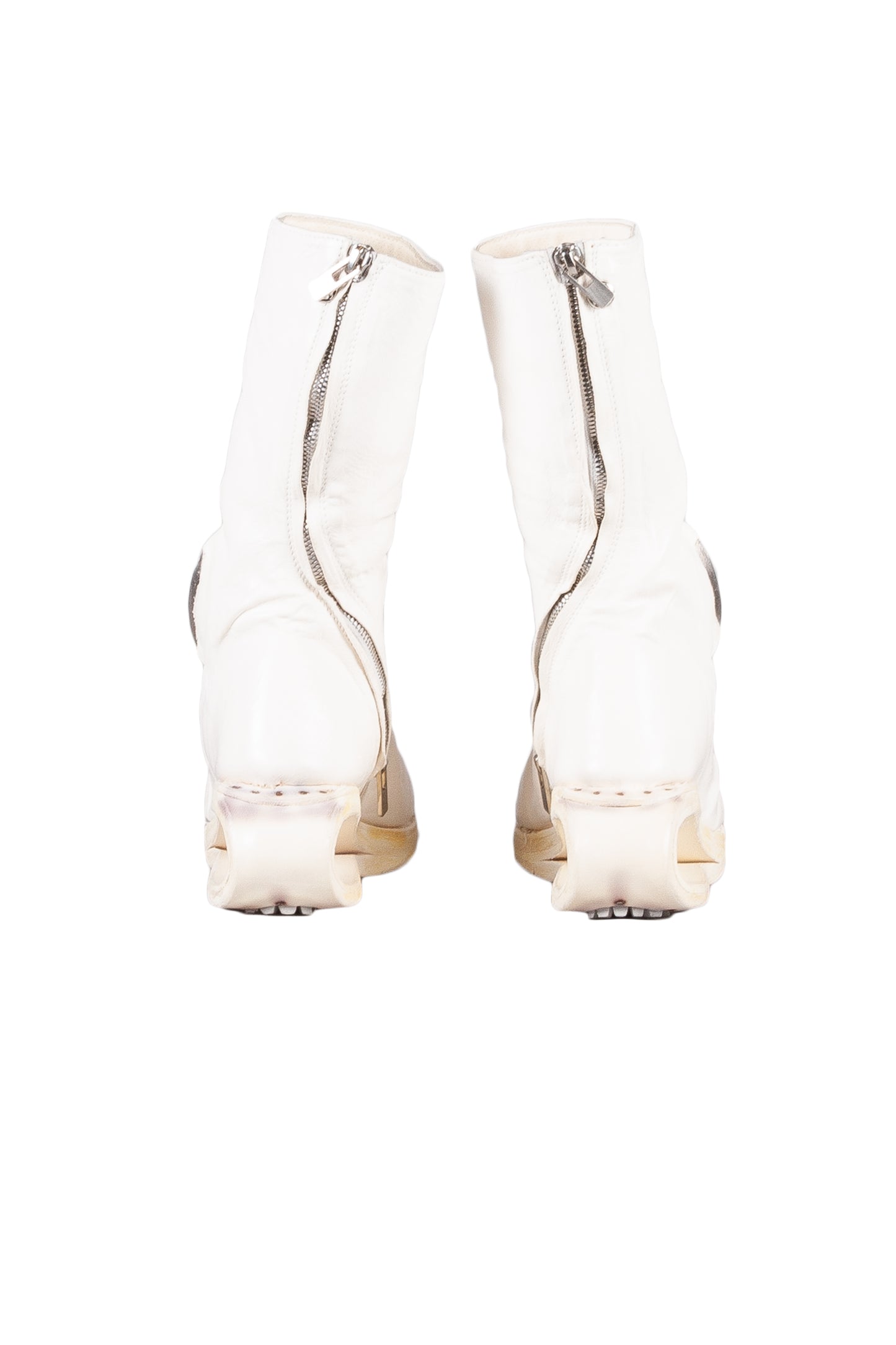 U-Sole Prosthetic Diagonal Zip Lined Goodyear Boot