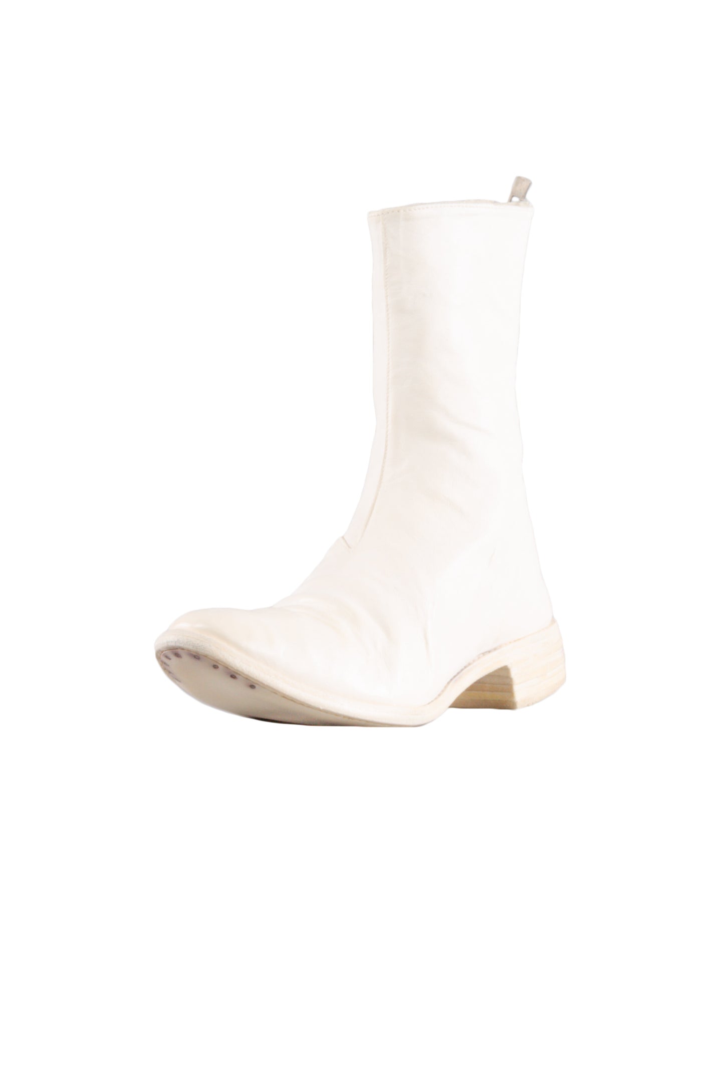 Object Dyed Lined Diagonal Zip Goodyear Boot