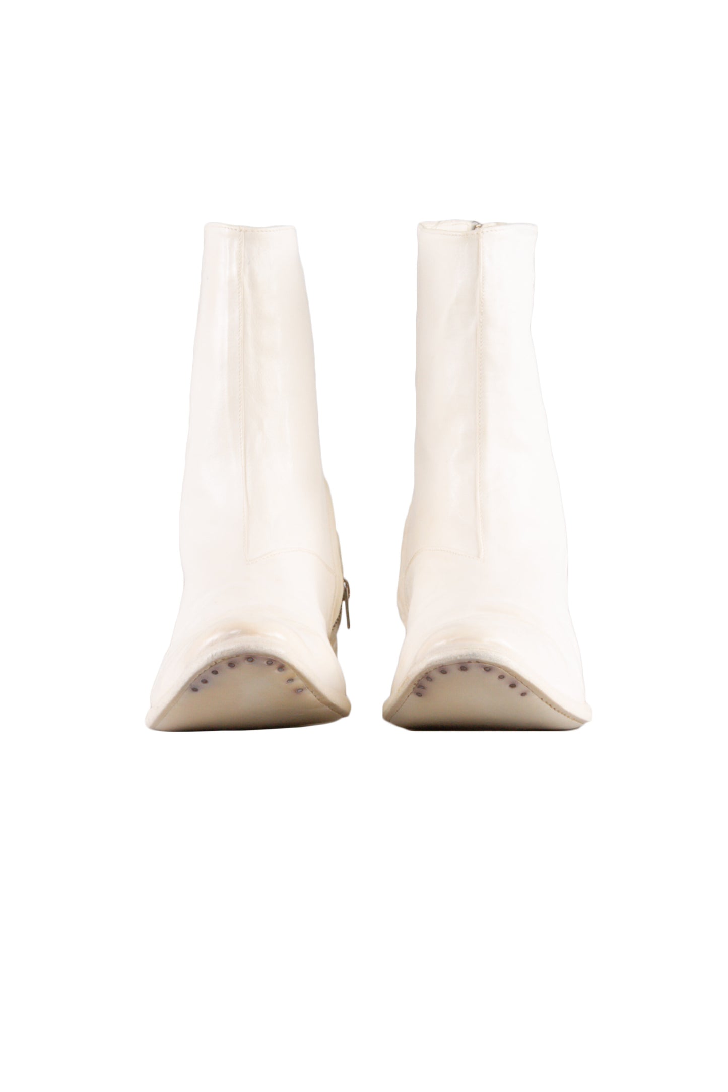 Object Dyed Lined Diagonal Zip Goodyear Boot