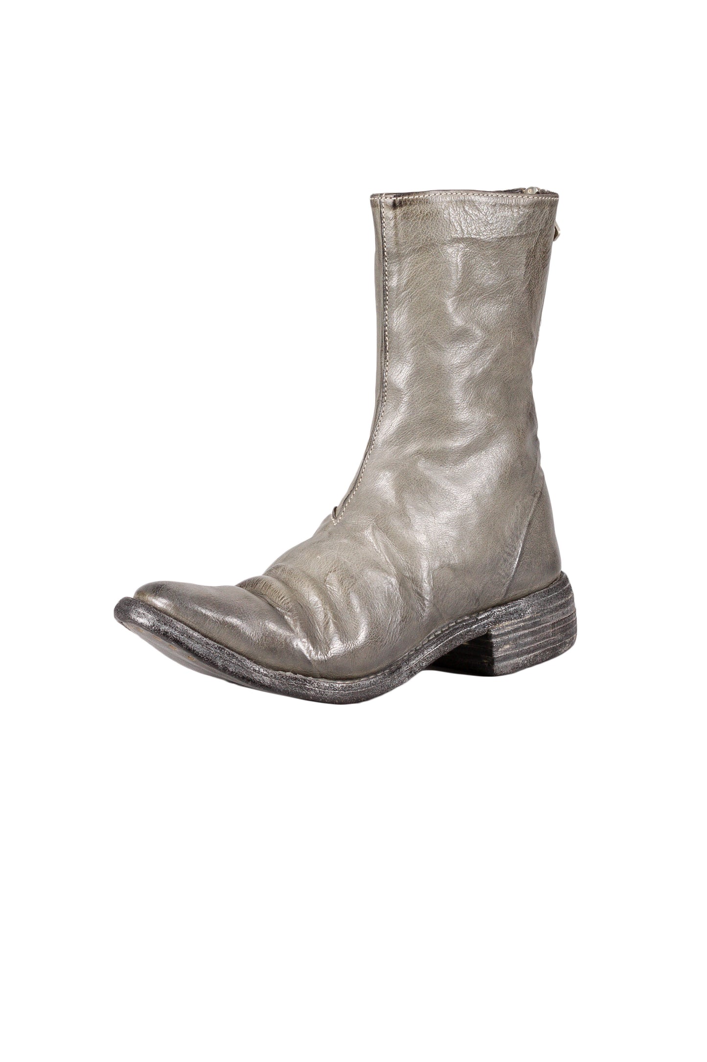 Object Dyed Lined Diagonal Zip Goodyear Boot