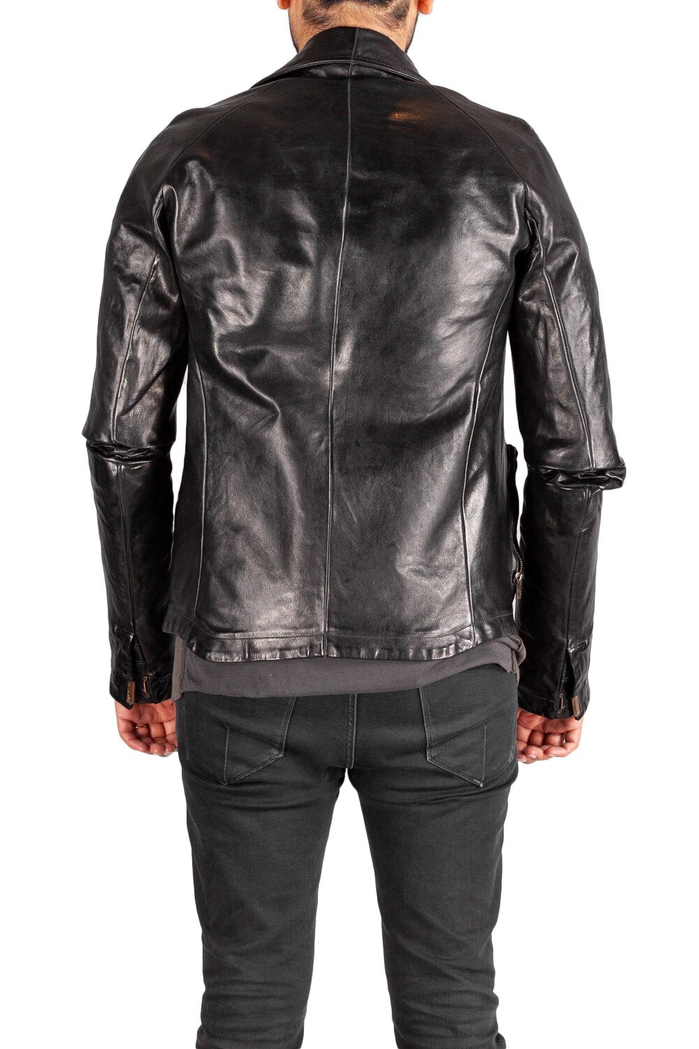 Object Dyed Lined Scarstitched Jacket