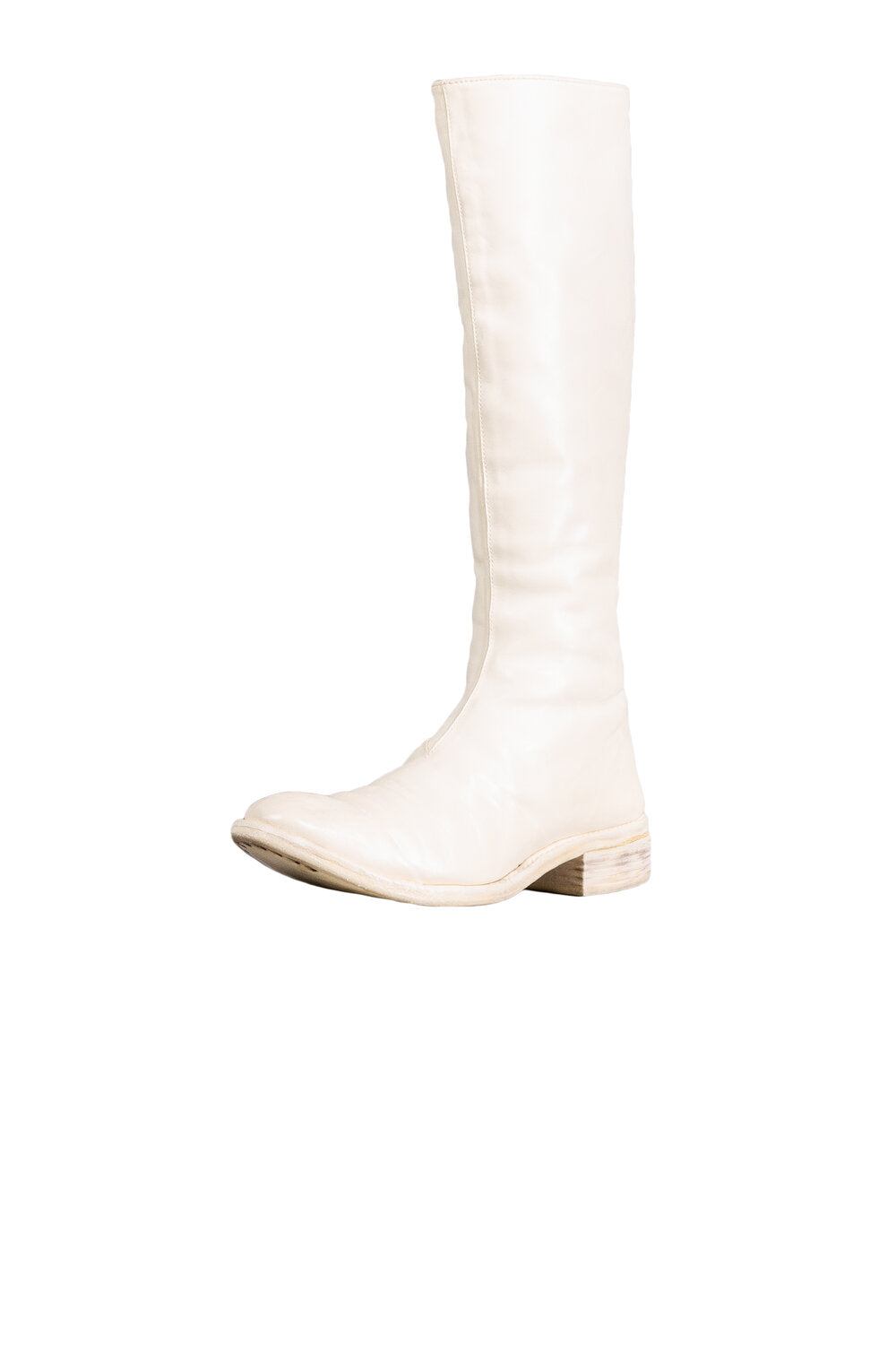 Object Dyed Lined Diagonal Zip Knee High Goodyear Boot
