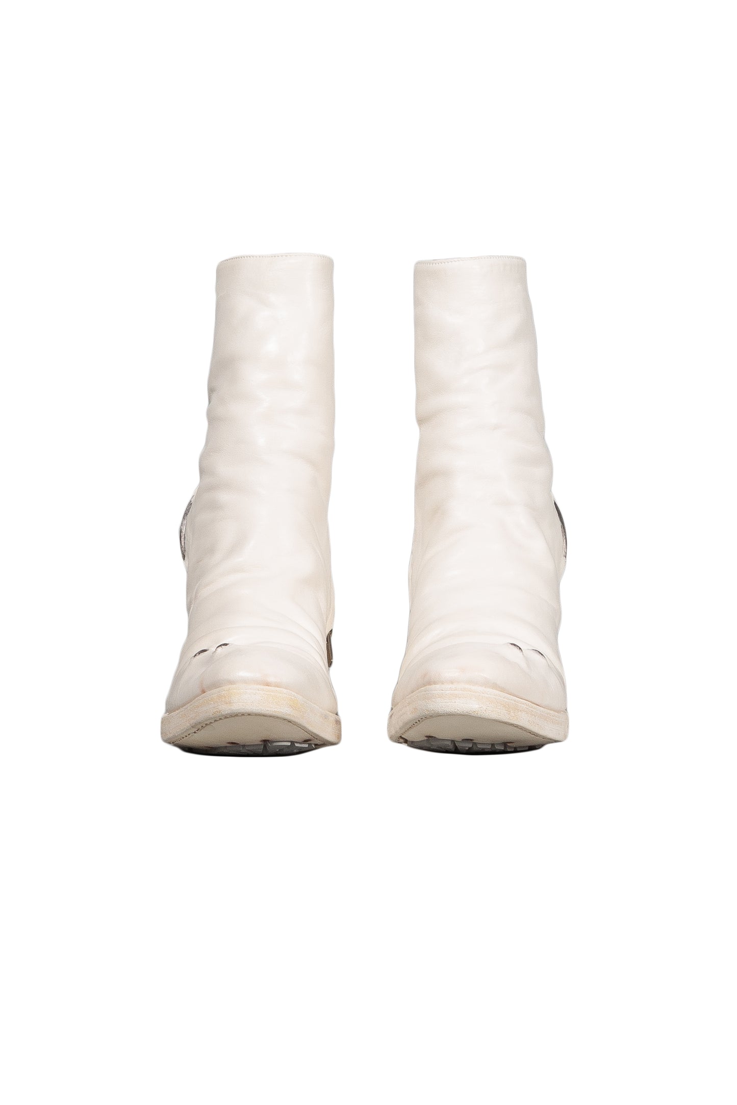 U-Sole Prosthetic Diagonal Zip Lined Goodyear Boot