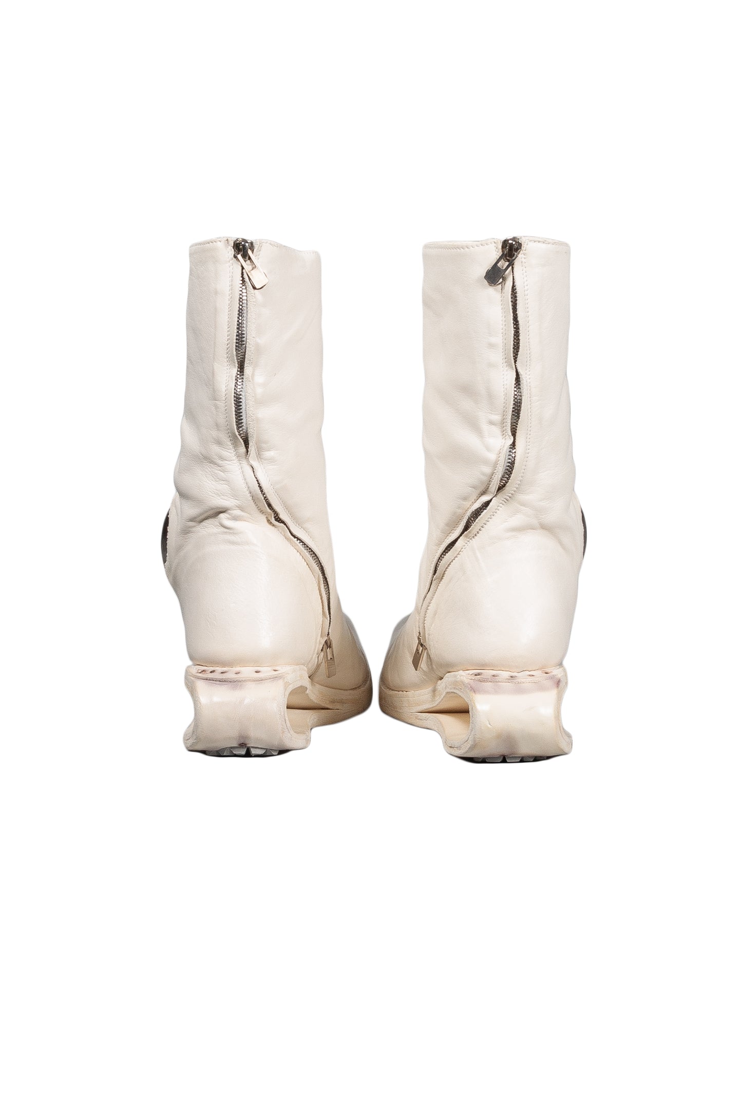 U-Sole Prosthetic Diagonal Zip Lined Goodyear Boot