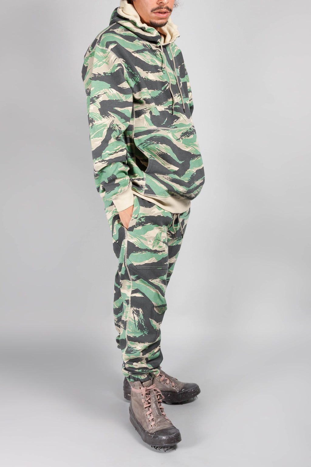 Camo Reversible Hooded Sweat