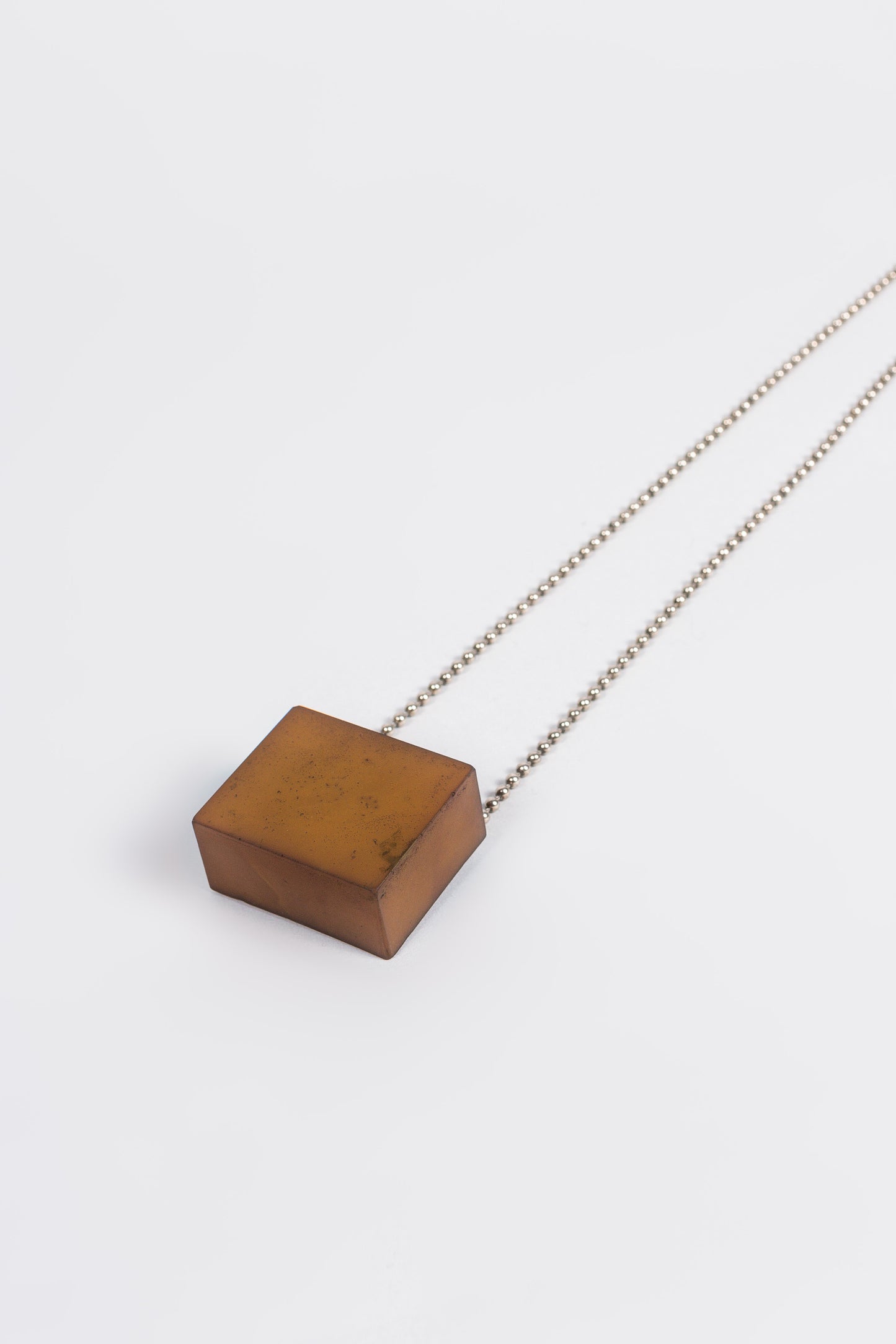 Silver Chain Rubber Block