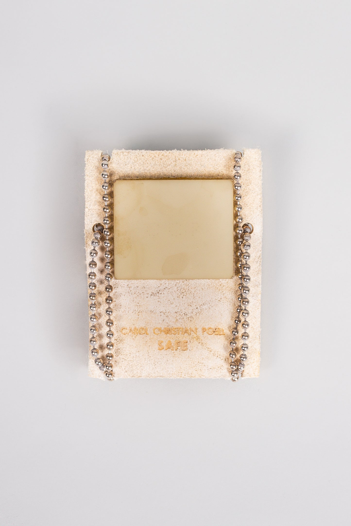 Silver Chain Rubber Block