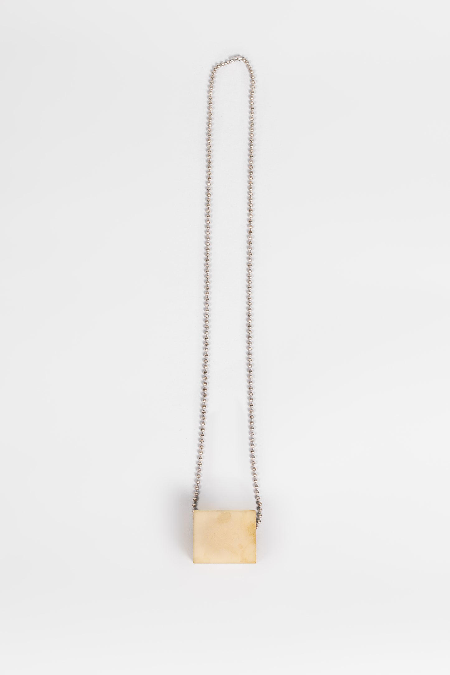 Silver Chain Rubber Block