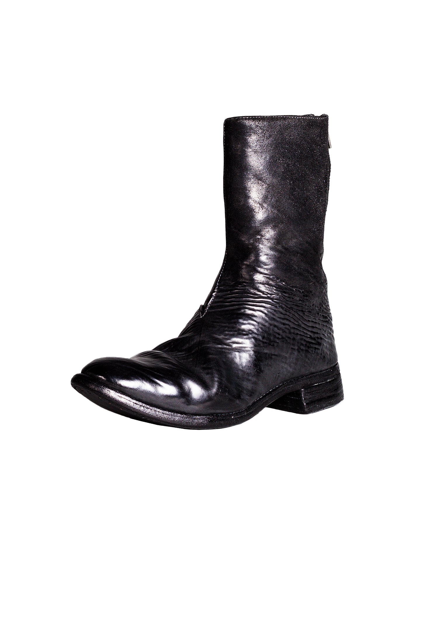 Object Dyed Lined Diagonal Zip Goodyear Boot