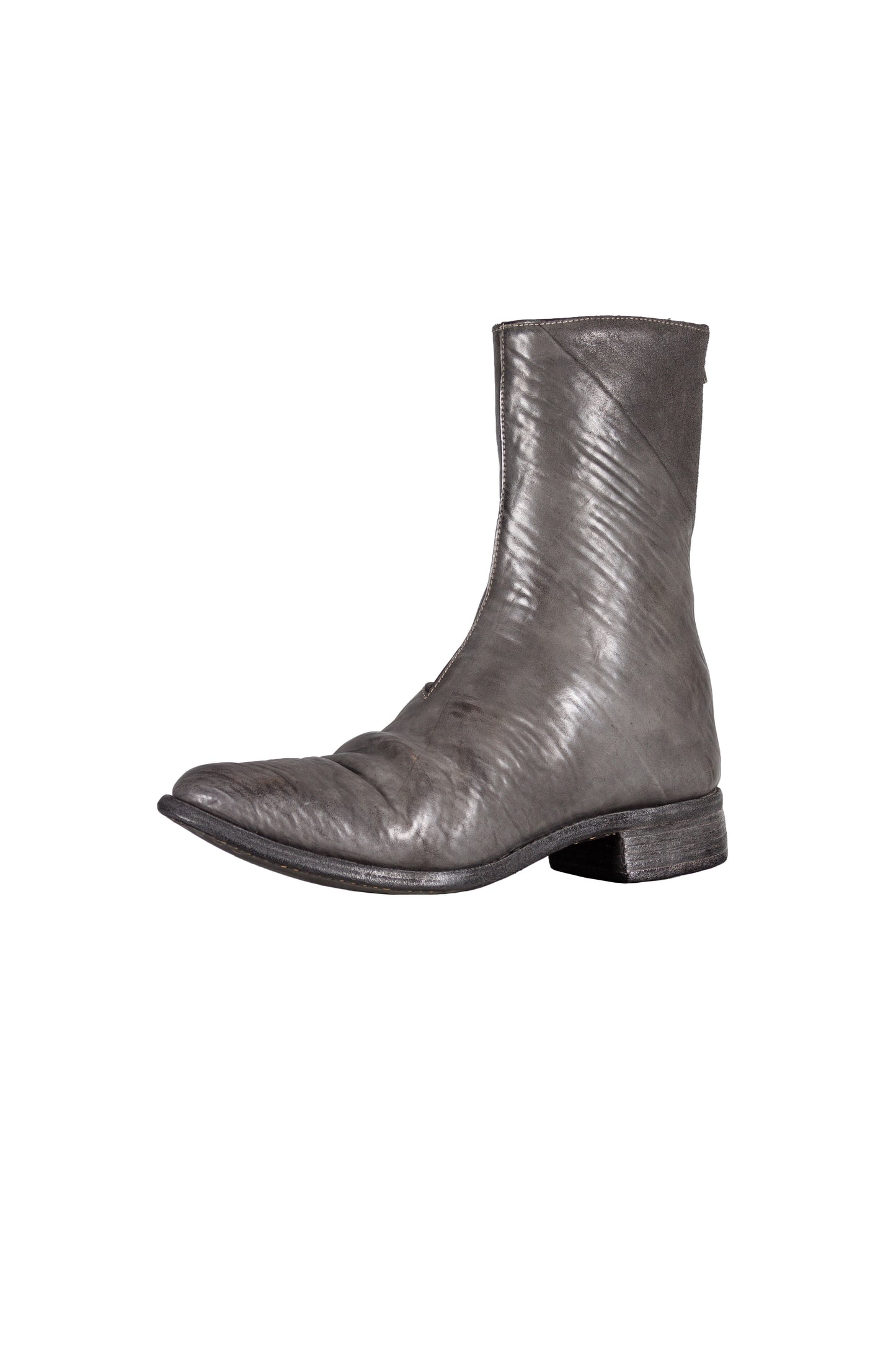 Object Dyed Lined Diagonal Zip Goodyear Boot