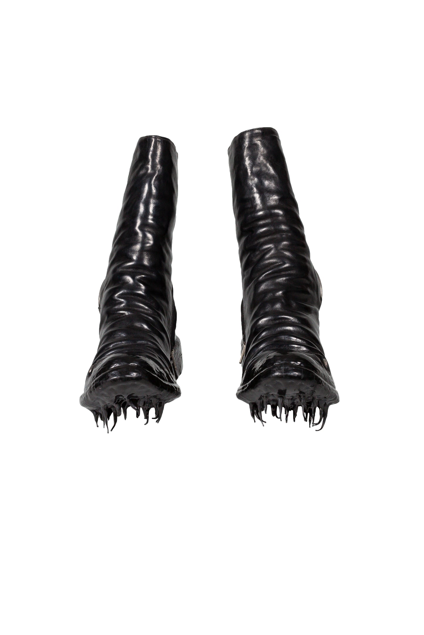 Object Dyed One Piece Drip Rubber Prosthetic Boot