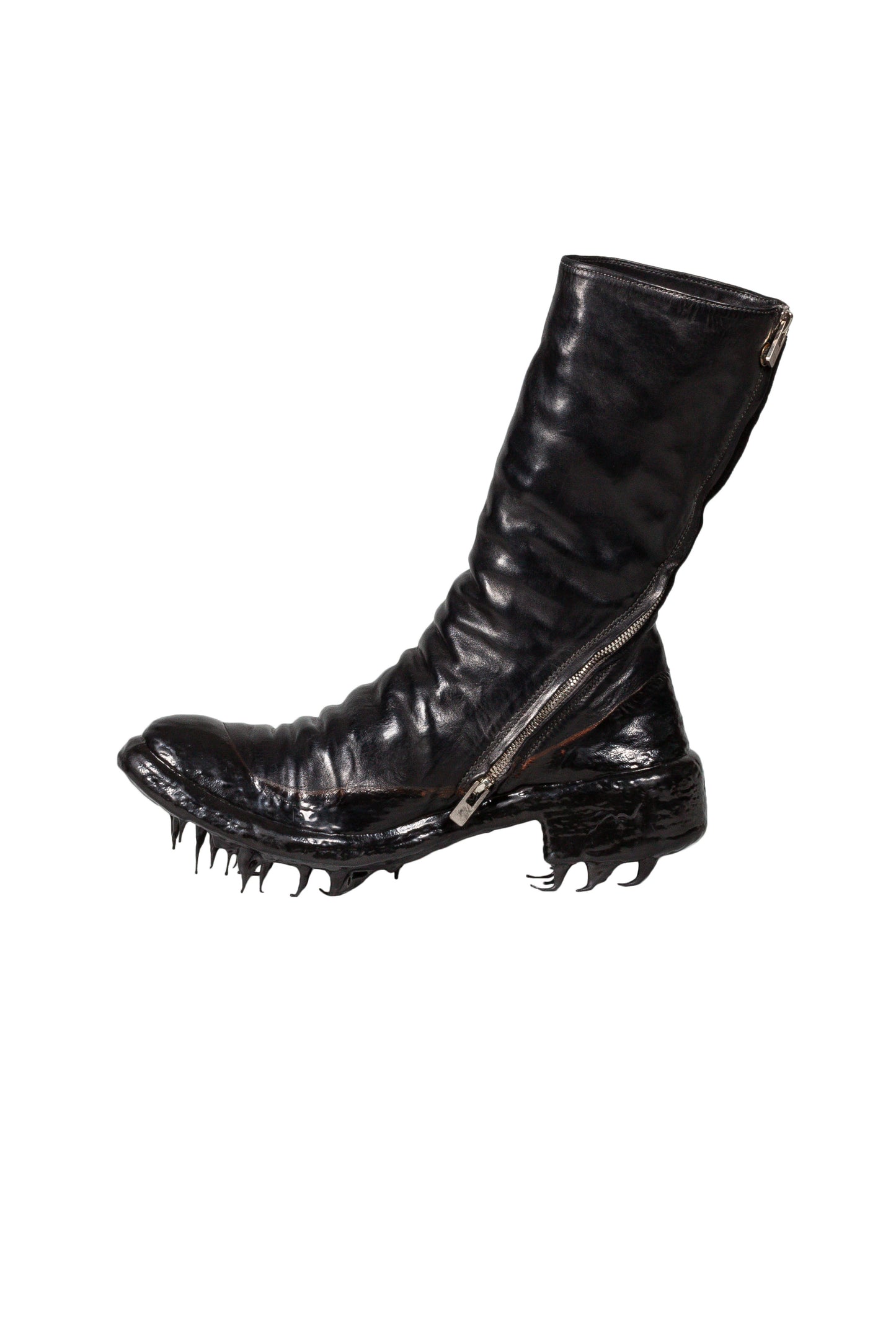 Object Dyed One Piece Drip Rubber Prosthetic Boot