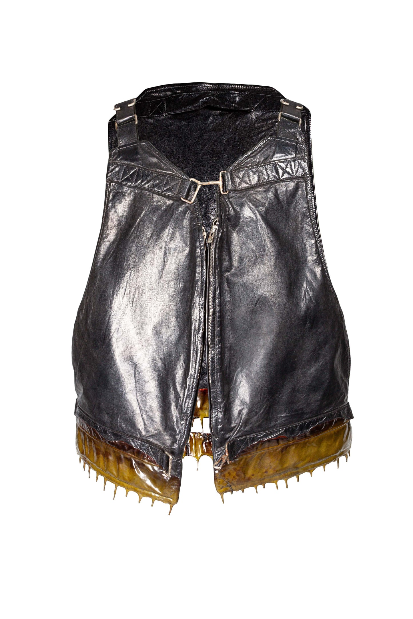 Object Dyed Drip Rubbered Vest Bag