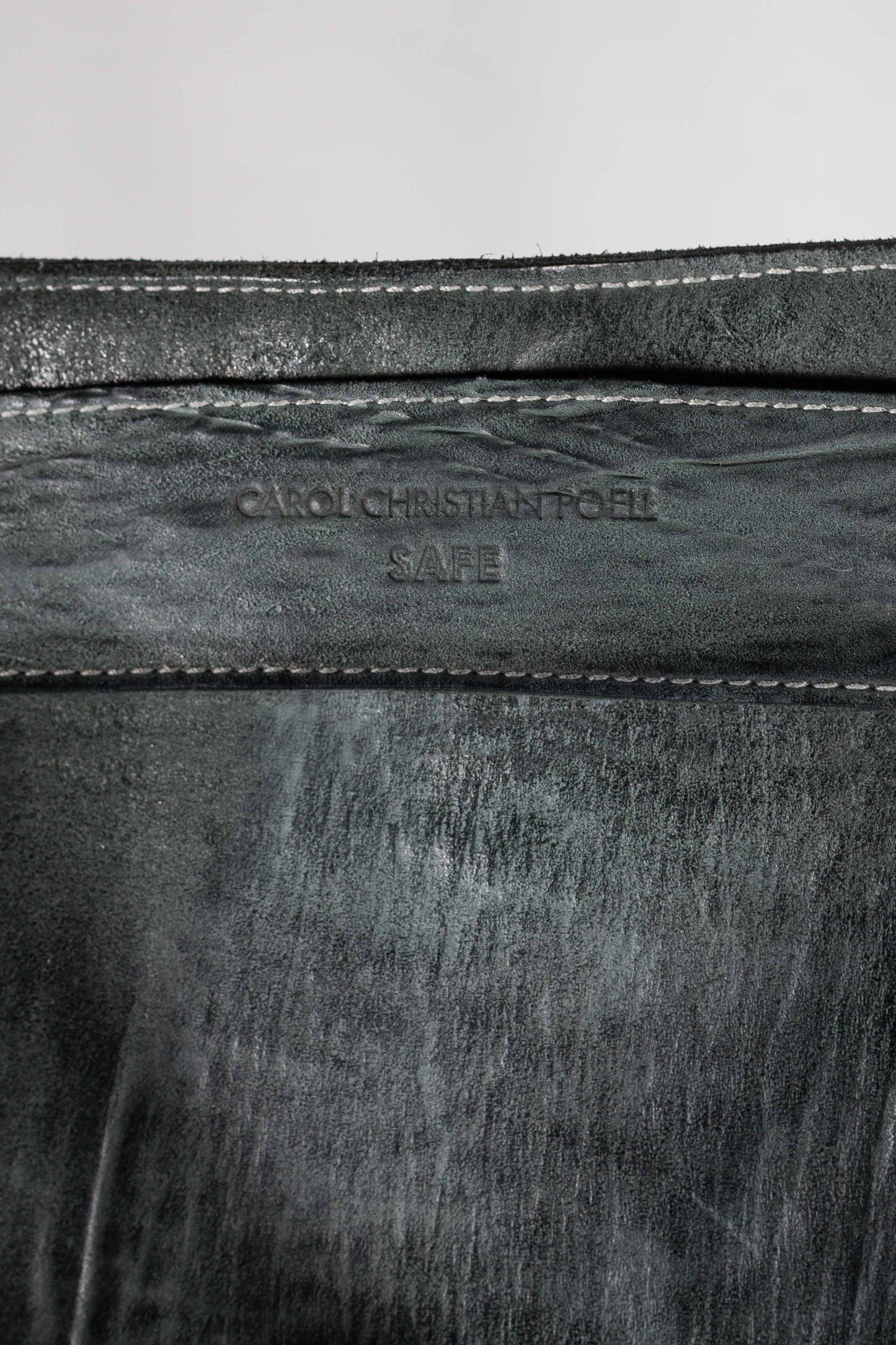 Object Dyed Cordovan Vest Bag