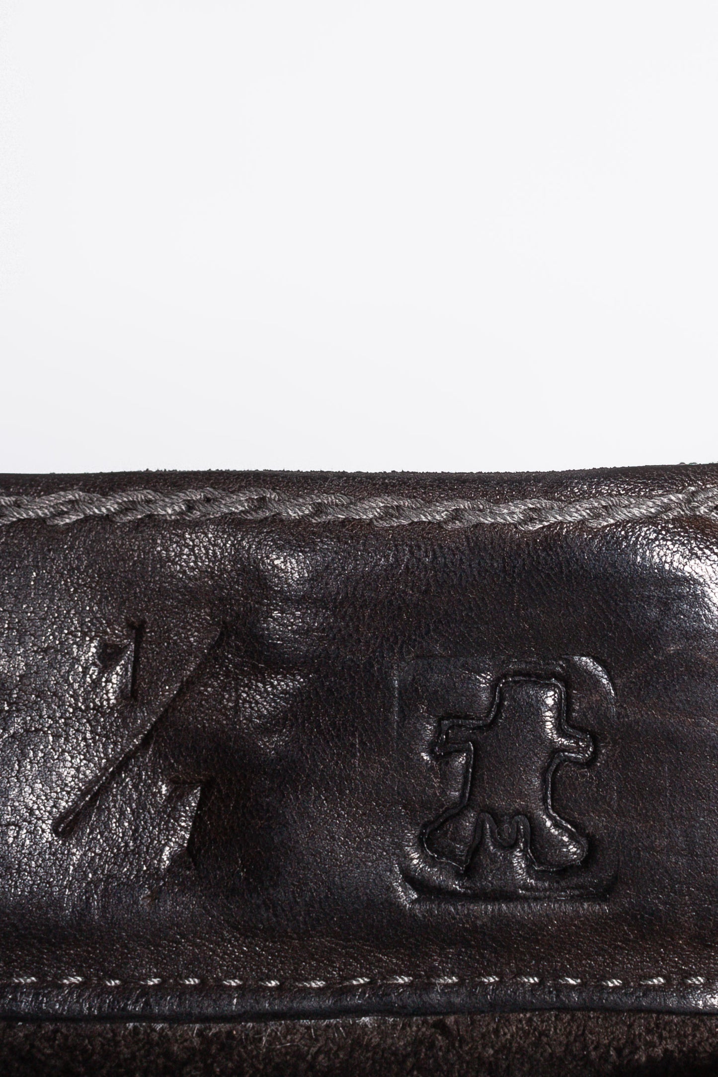 Four-Pocket Pony Leather Trousers