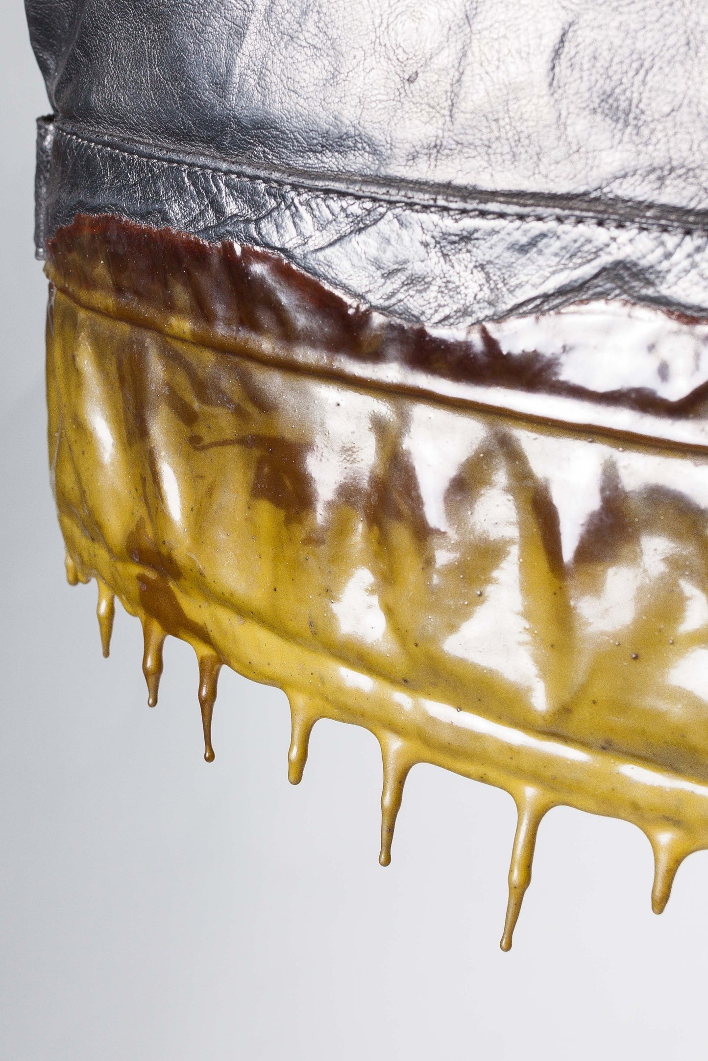 Object Dyed Drip Rubbered Vest Bag