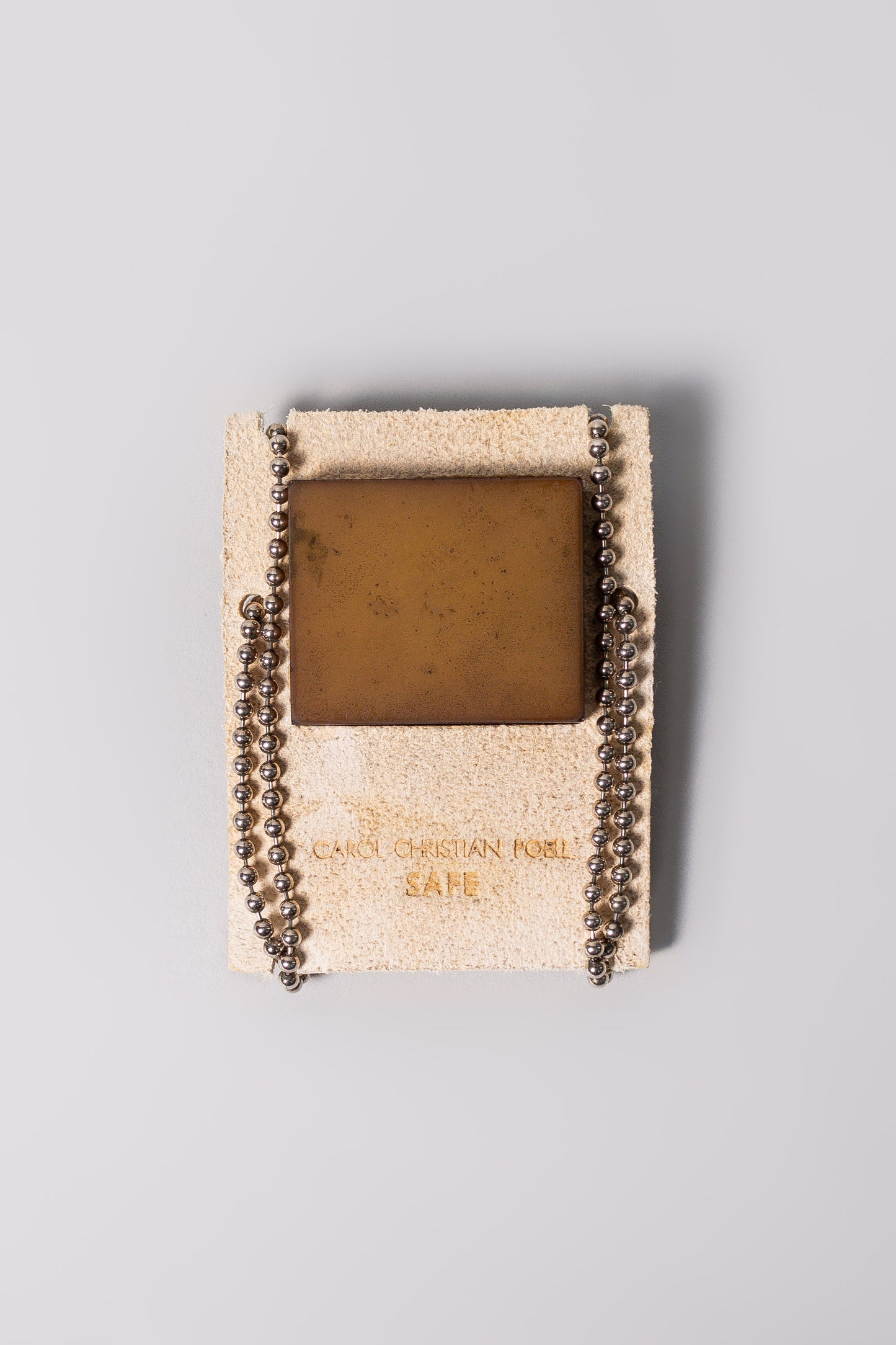 Silver Chain Rubber Block