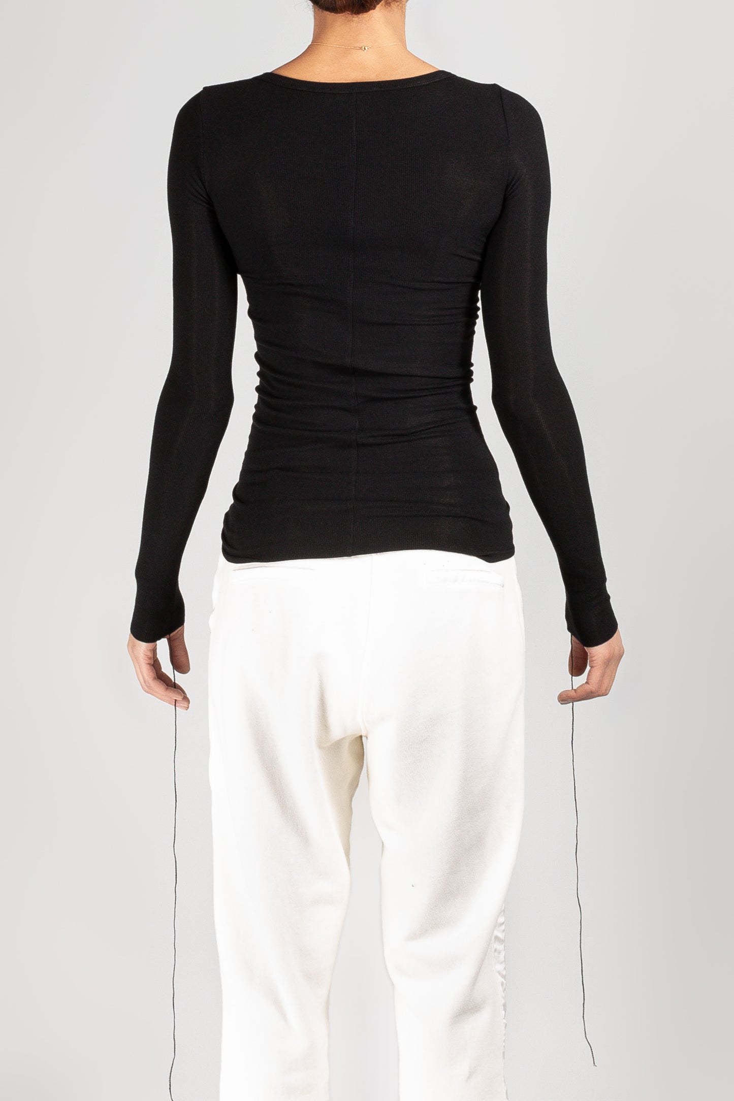 Ribbed Crewneck