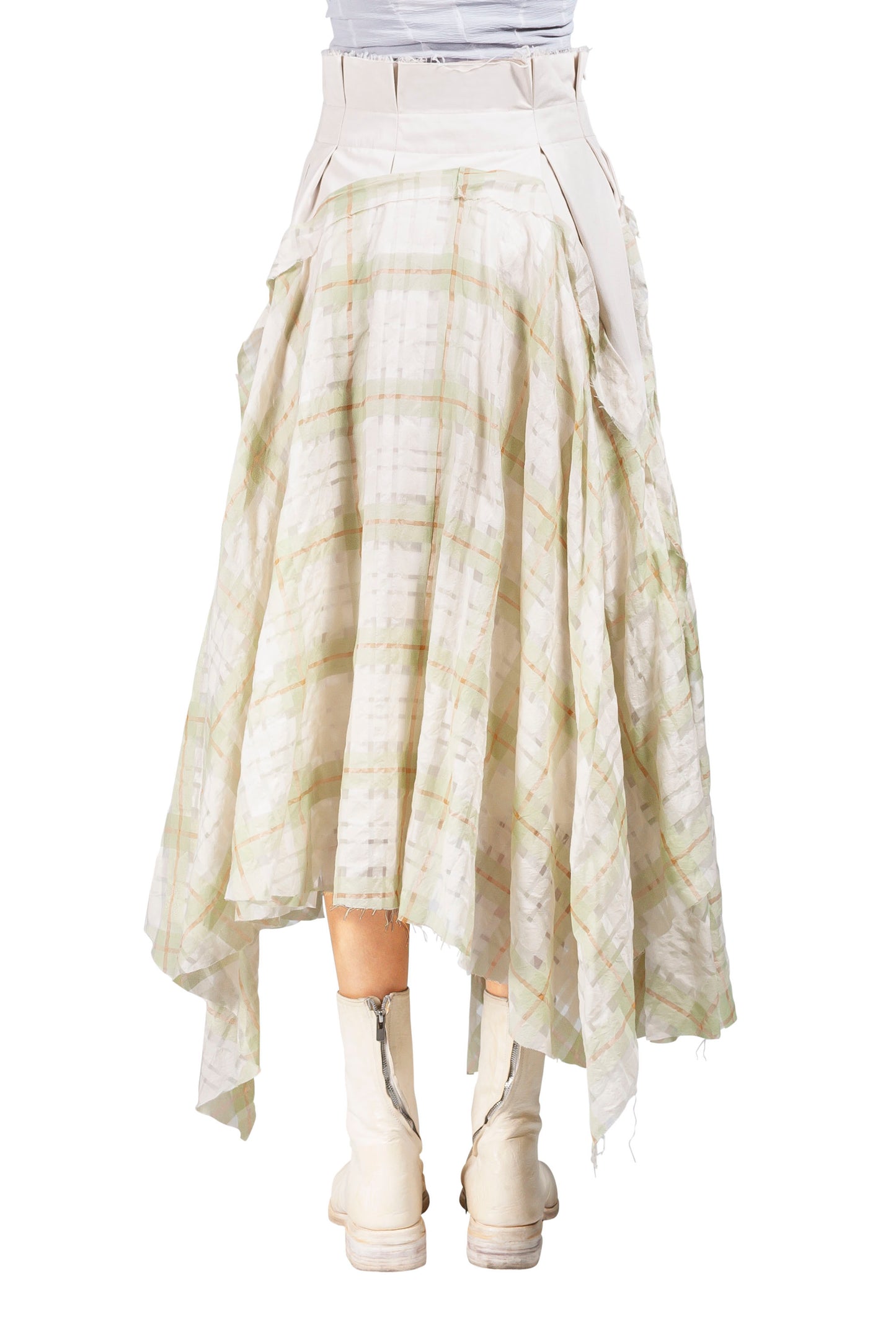 Asymmetric Draped Skirt