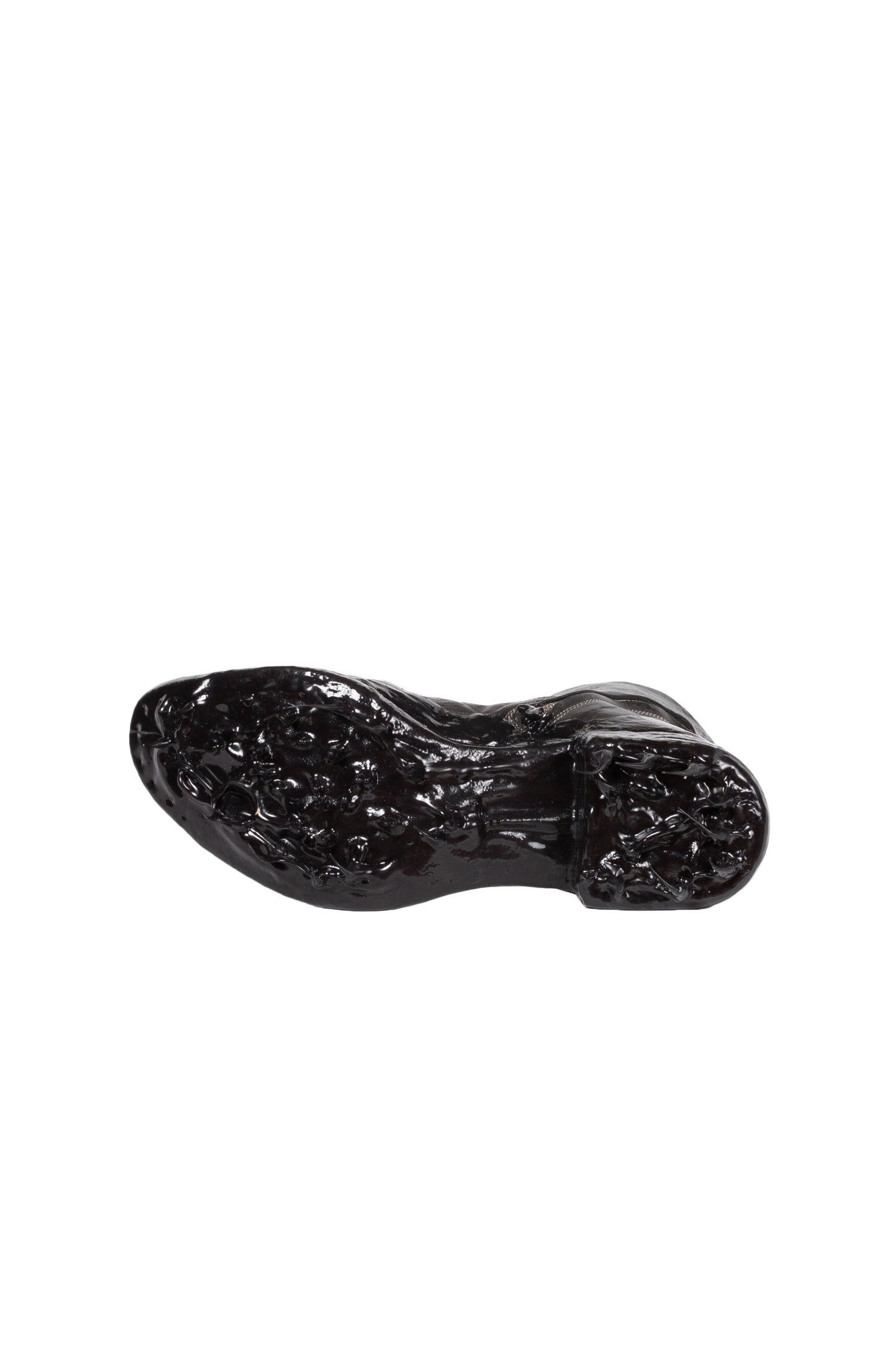 Object Dyed Lined Rubber Drip Diagonal Zip Goodyear Boot