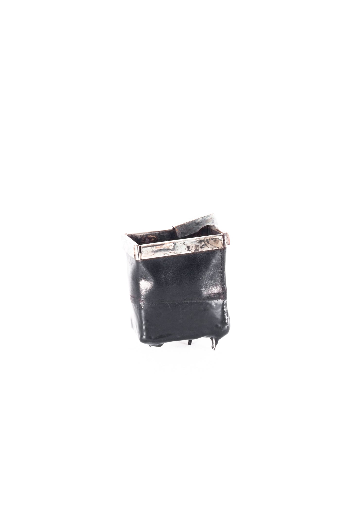Dyed Drip Multi-Dimension Purse
