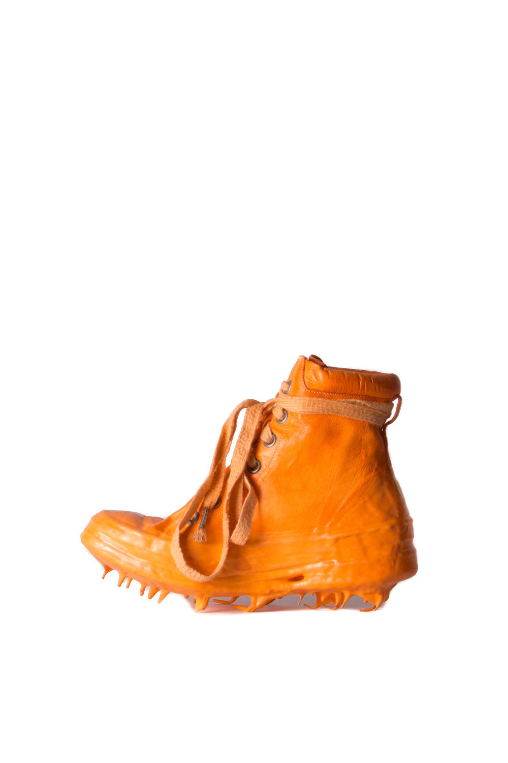 Object Dyed Prosthetic Ankle Drip Rubber Sneaker
