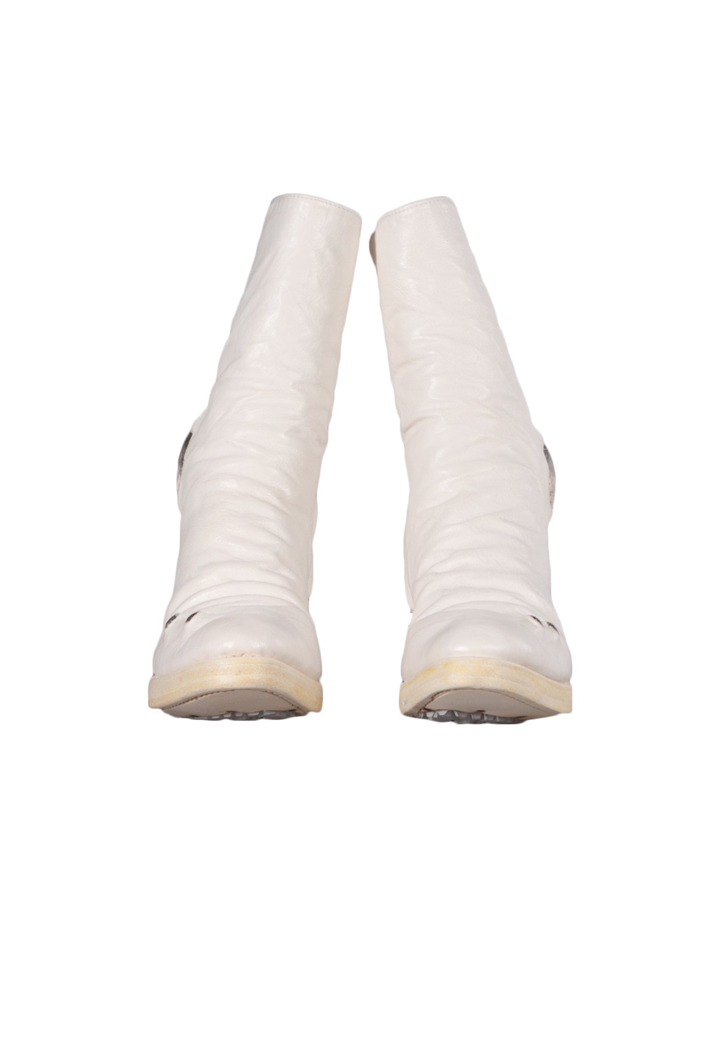 U-Sole Prosthetic Diagonal Zip Lined Goodyear Boot