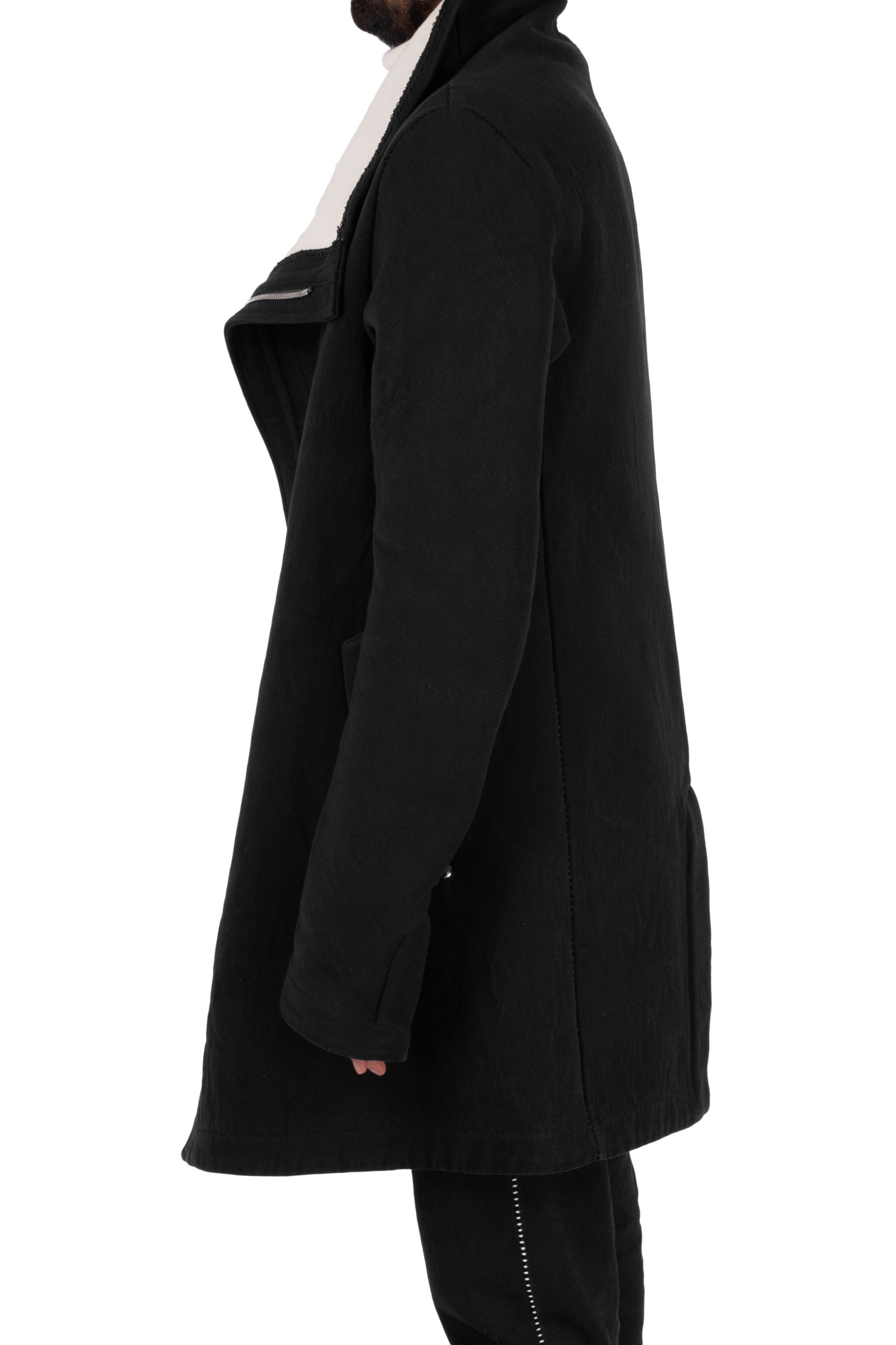 Unlined Visible Overlock Dead End Parka